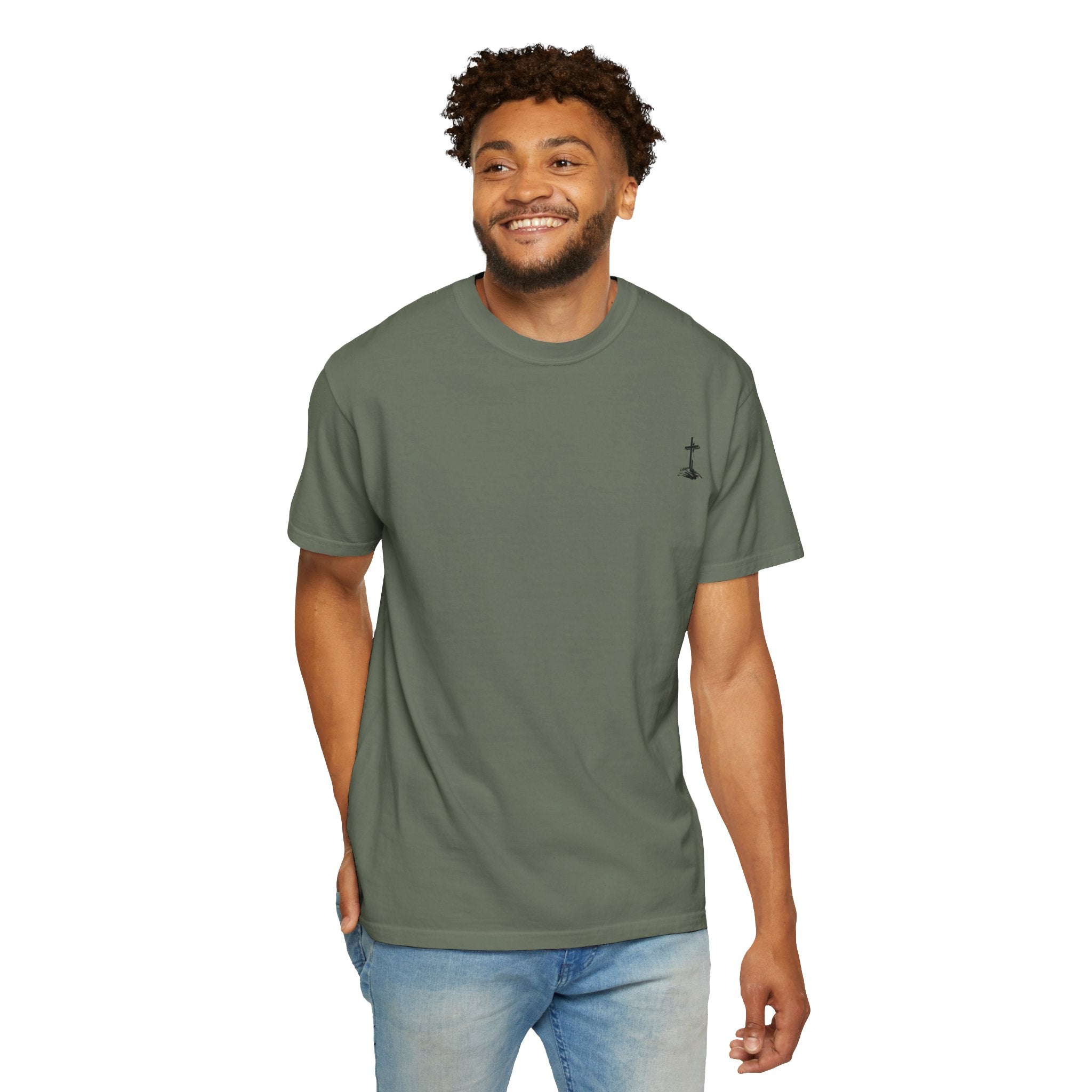 Men's Tee Scripture Verse Act Justly Love Mercy Walk Humbly