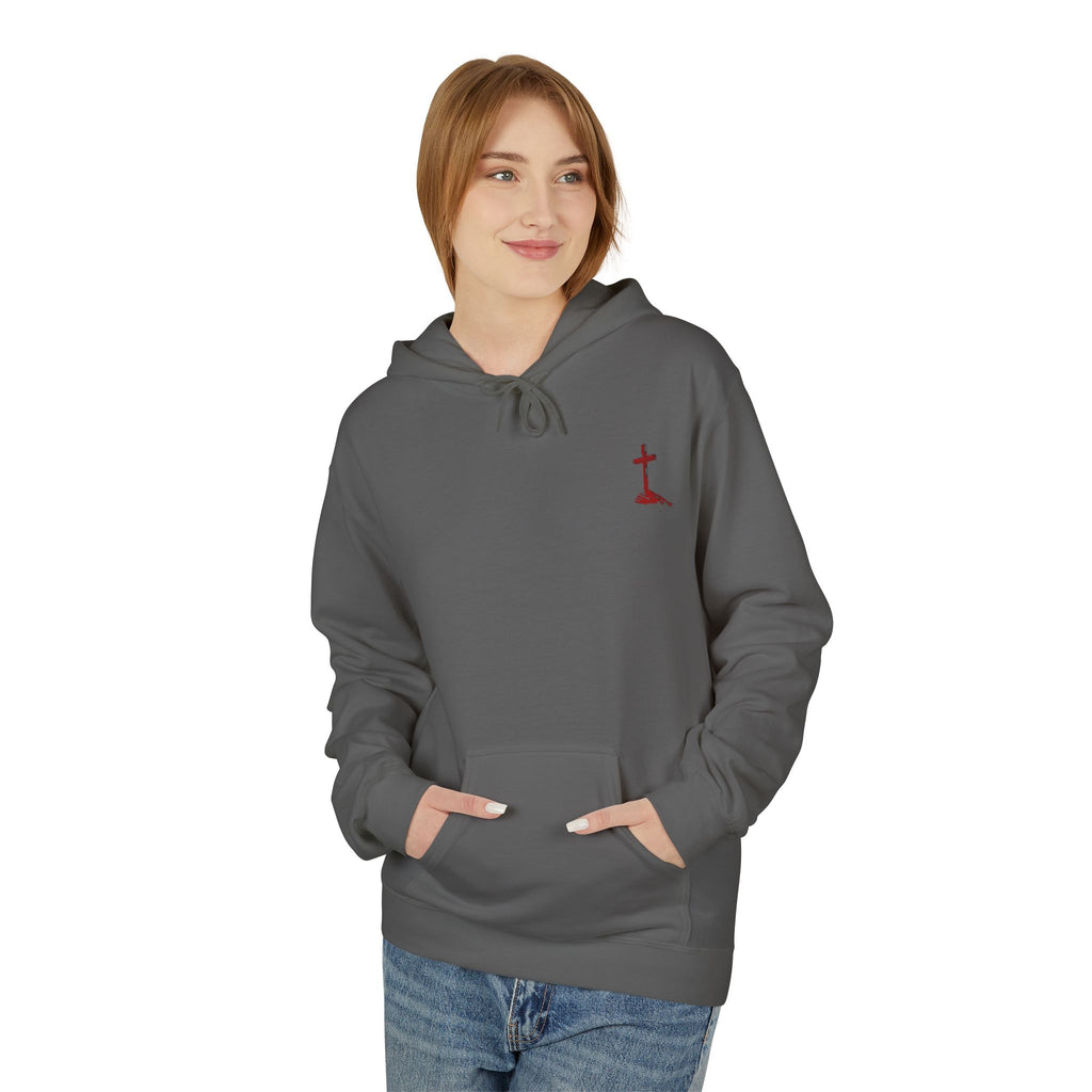 Christian Hoodie - Be Strong in the Lord Design
