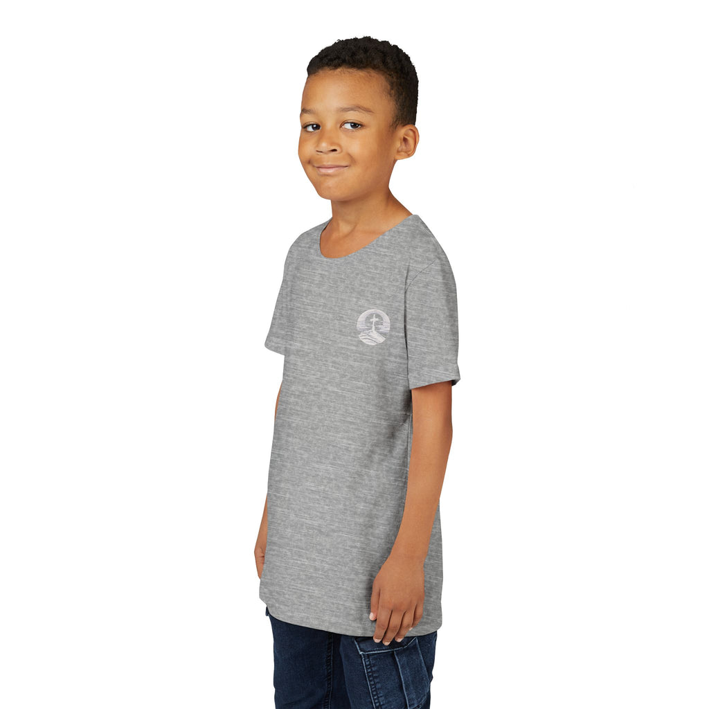 Youth Tee Be Strong and Courageous Faith T-Shirt
