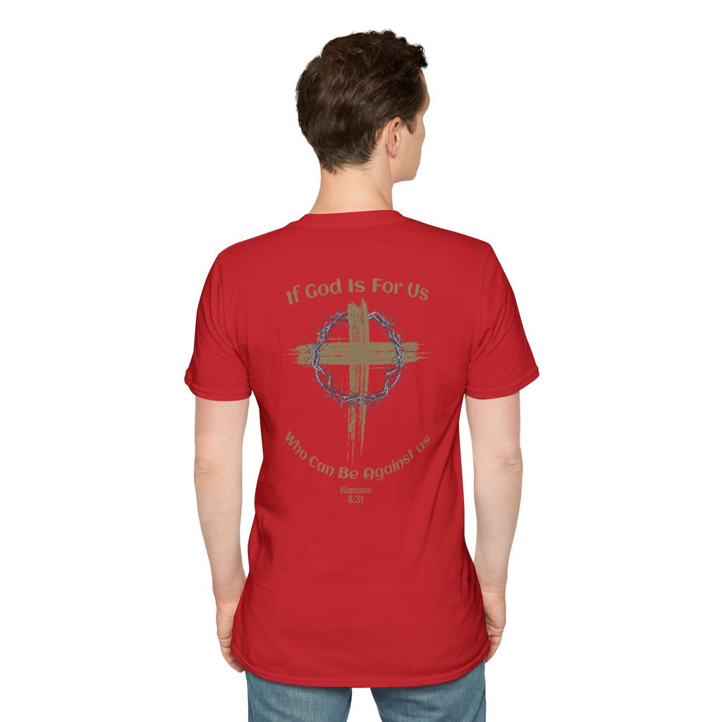 Faith Quote T-Shirt - If God Is For Us