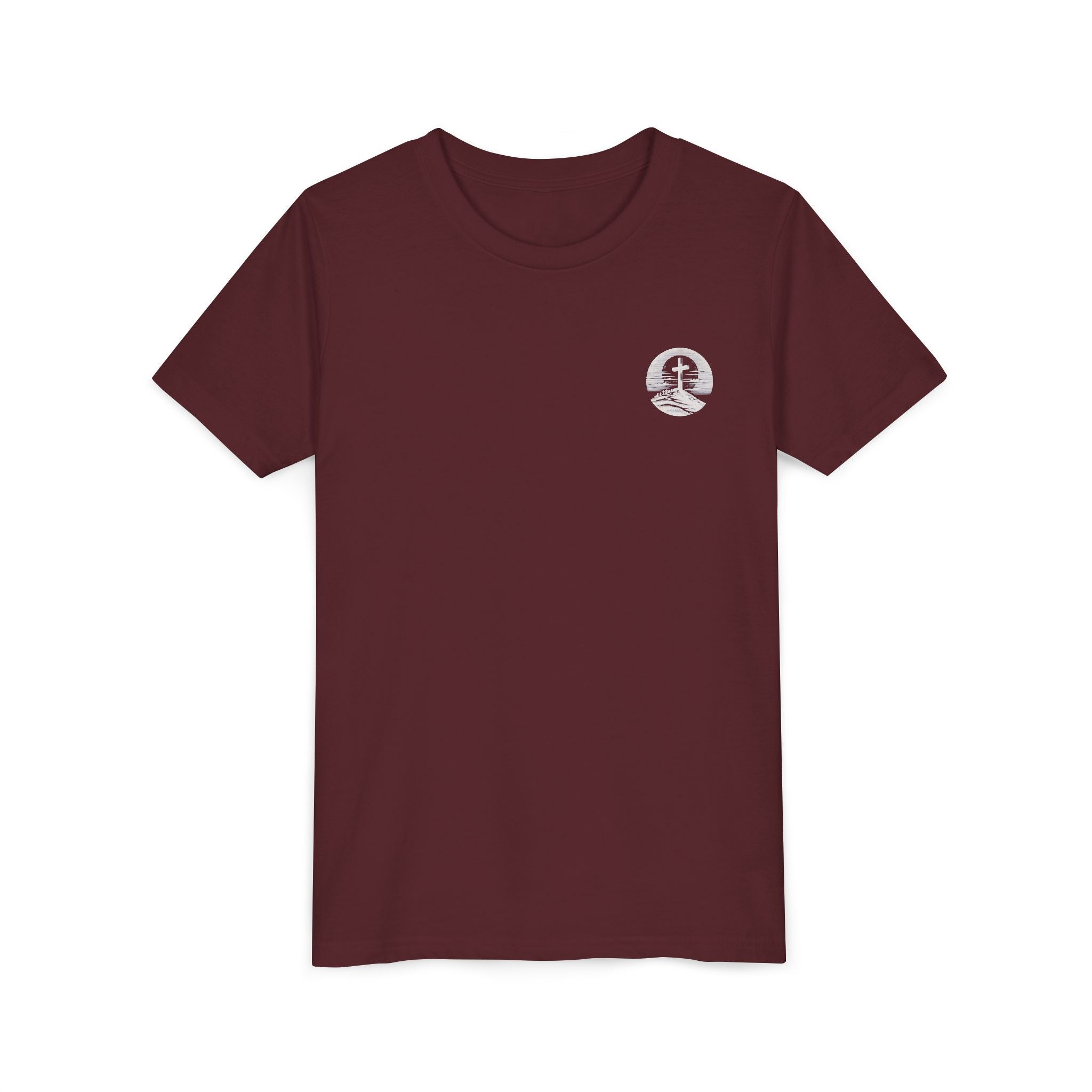 Youth Tee Be Strong and Courageous Faith T-Shirt