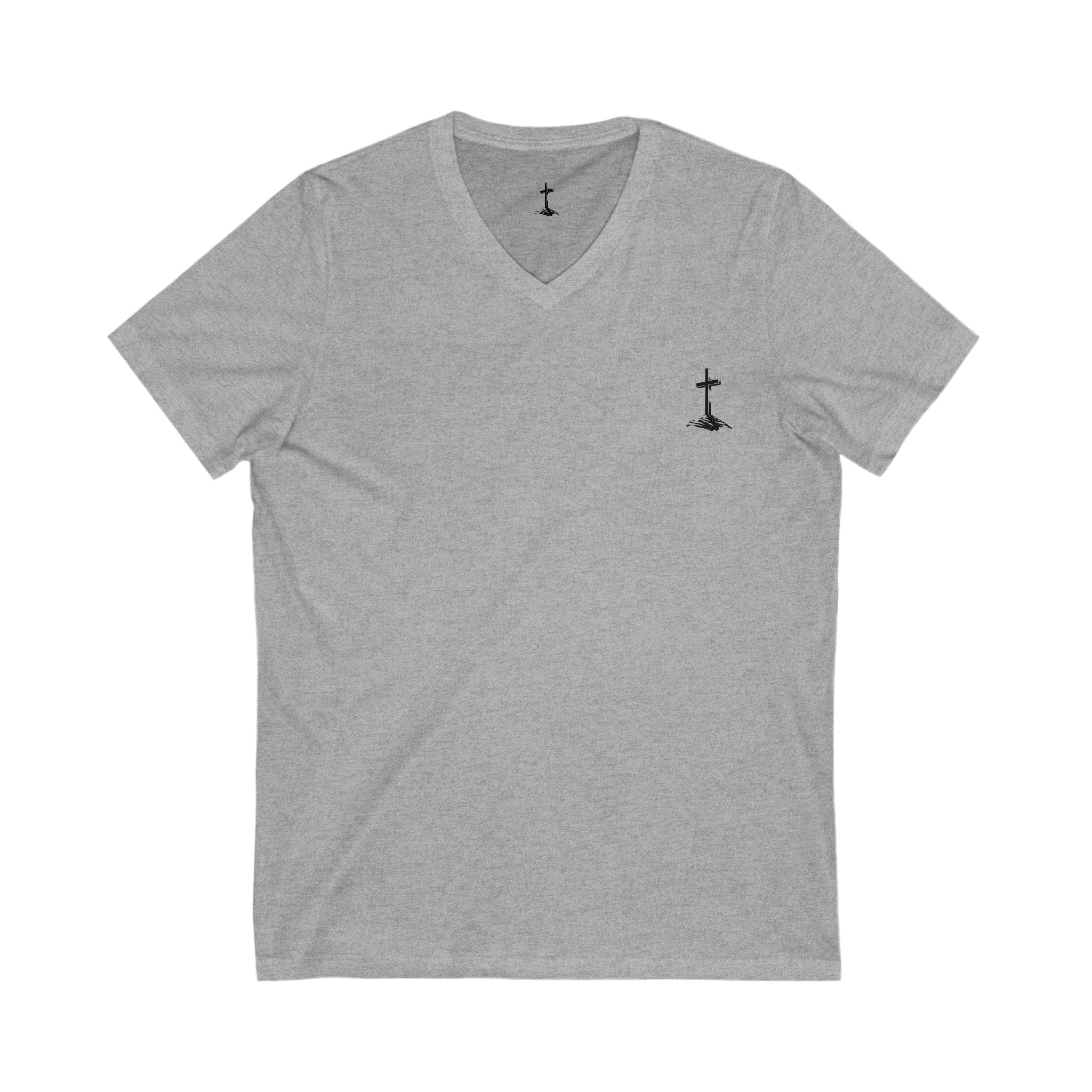 V-Neck Tee - Be Strong in the Lord