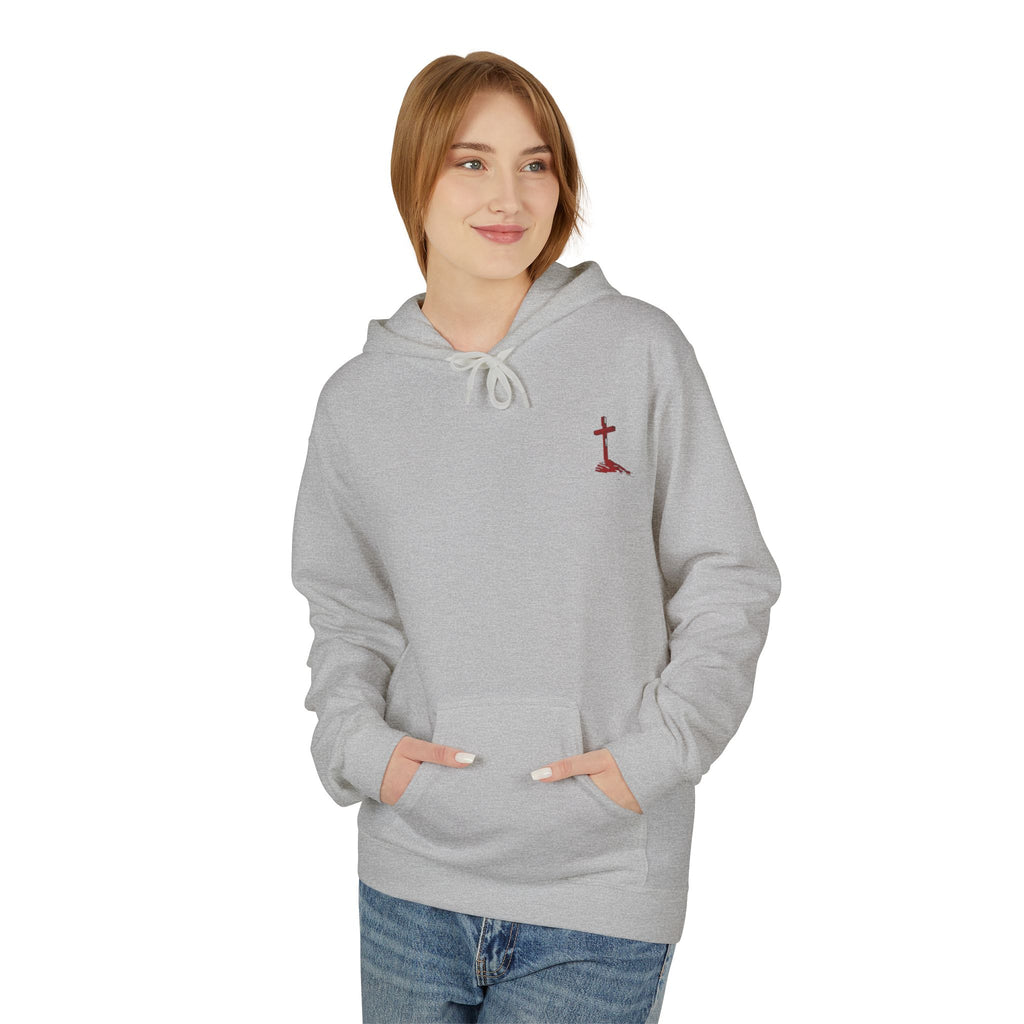 Christian Hoodie - Be Strong in the Lord Design