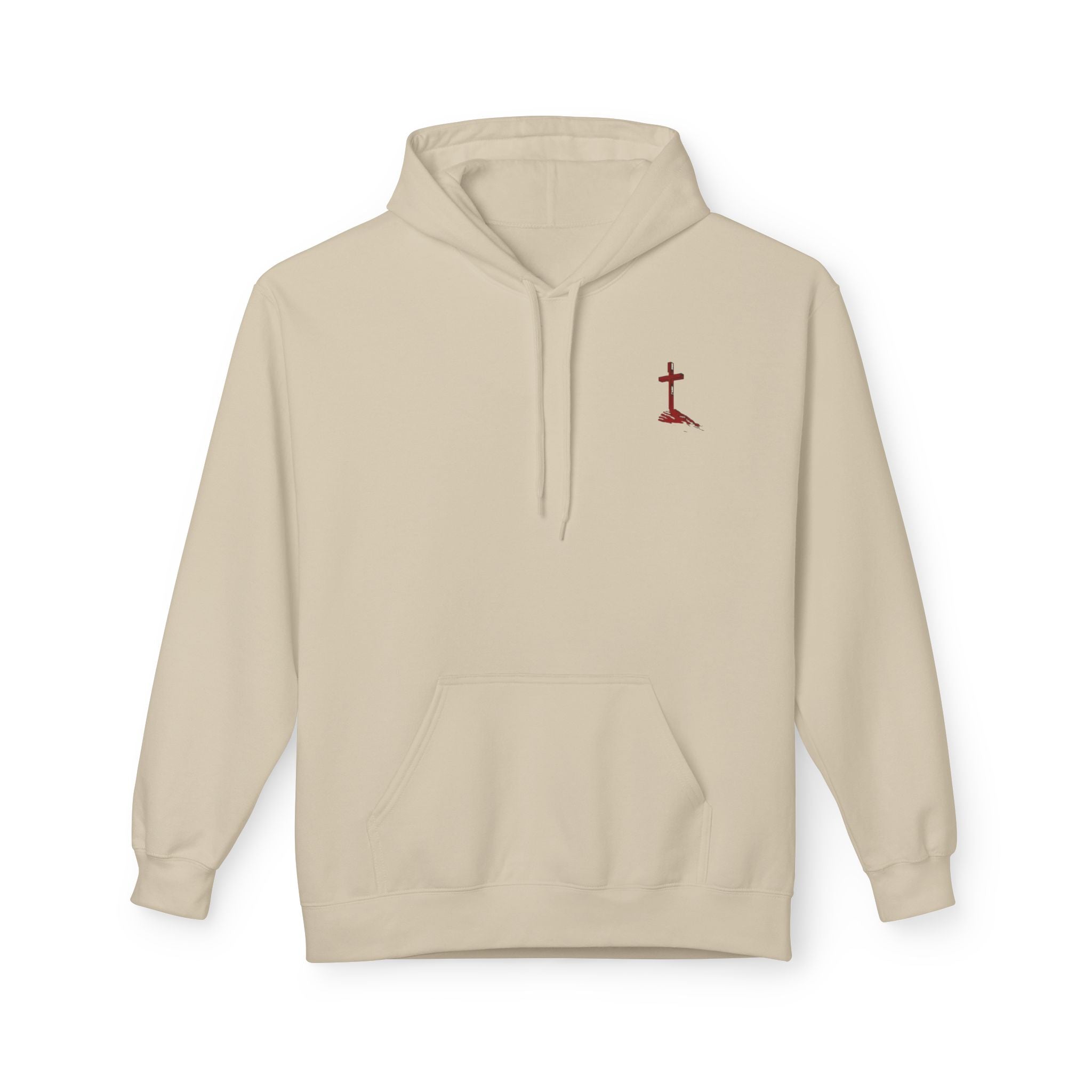 Christian Hoodie - Be Strong in the Lord Design