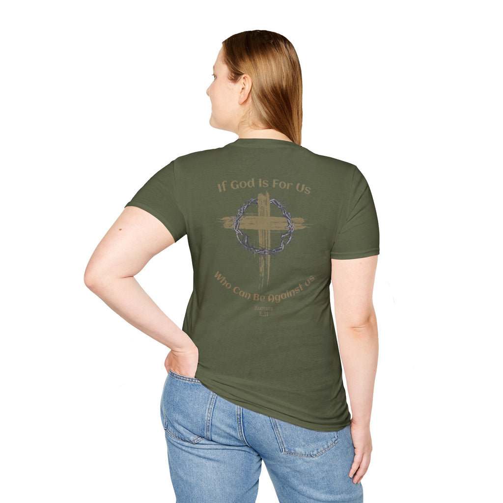Faith Quote T-Shirt - If God Is For Us