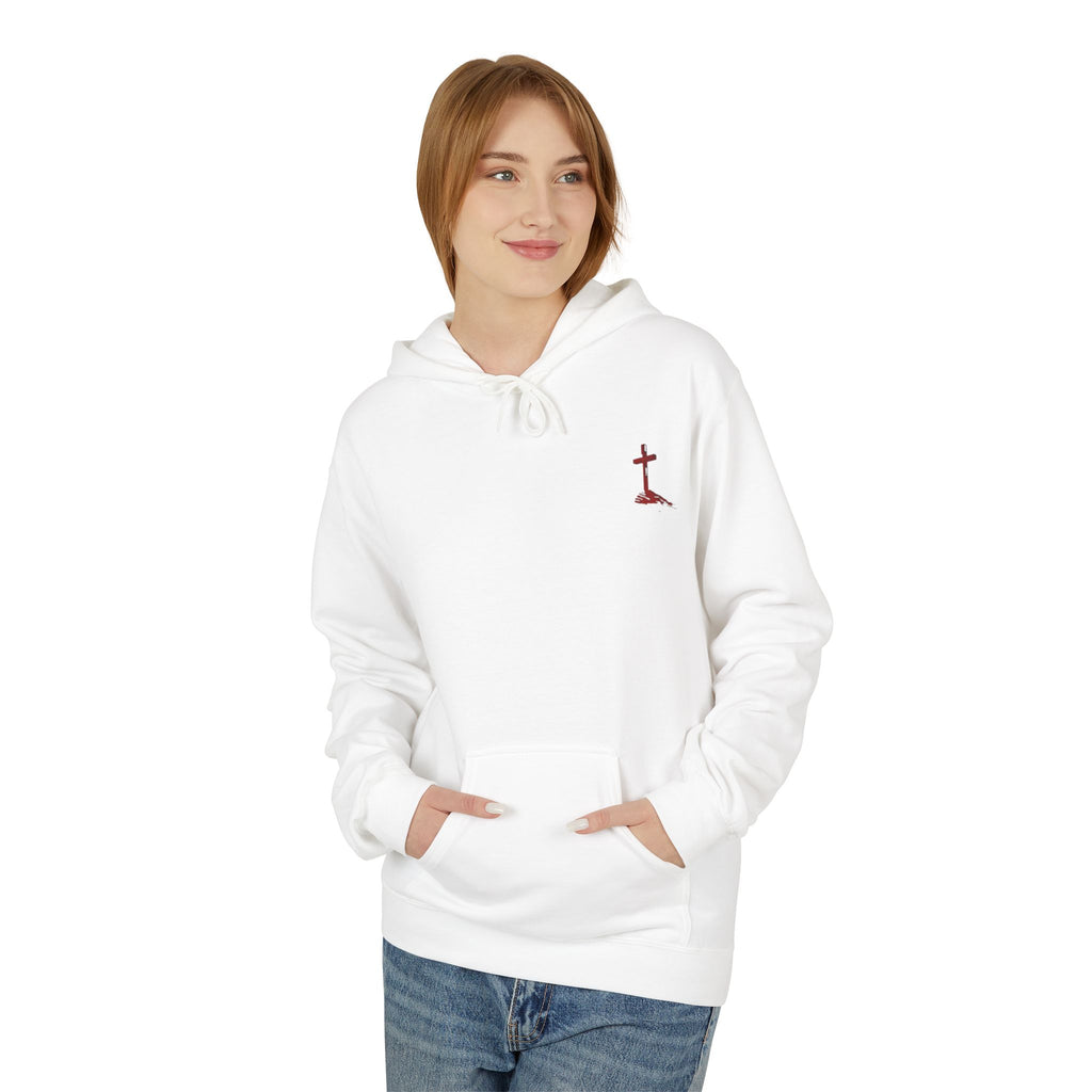 Christian Hoodie - Be Strong in the Lord Design