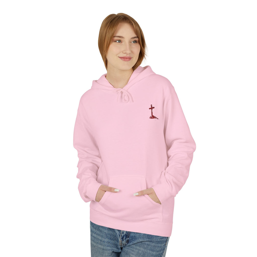 Christian Hoodie - Be Strong in the Lord Design