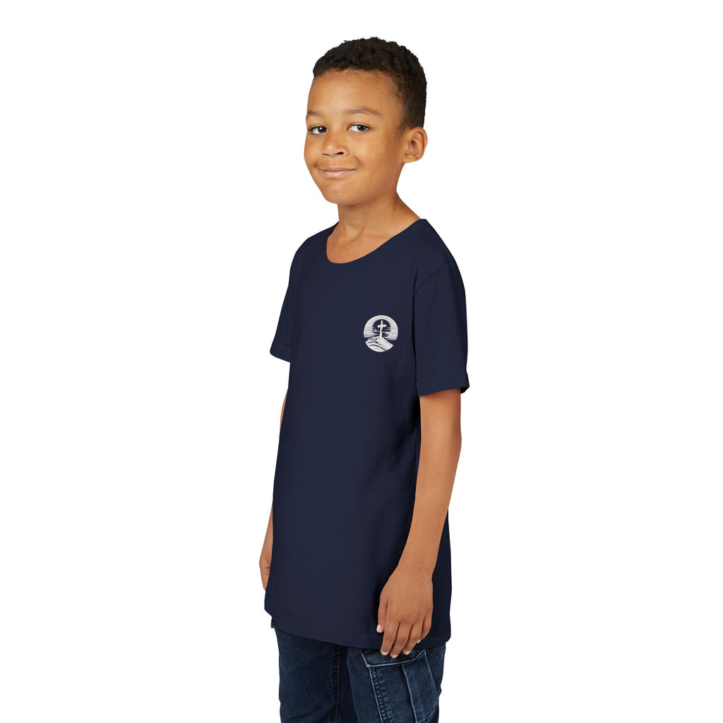 Youth Tee Be Strong and Courageous Faith T-Shirt