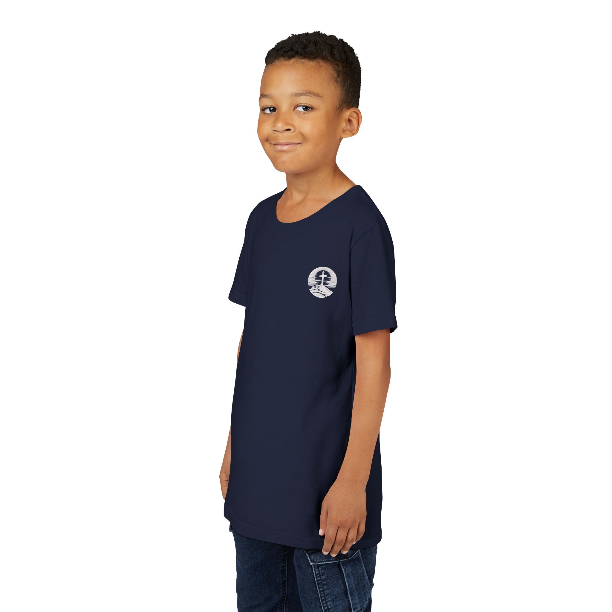 Youth Tee Be Strong and Courageous Faith T-Shirt