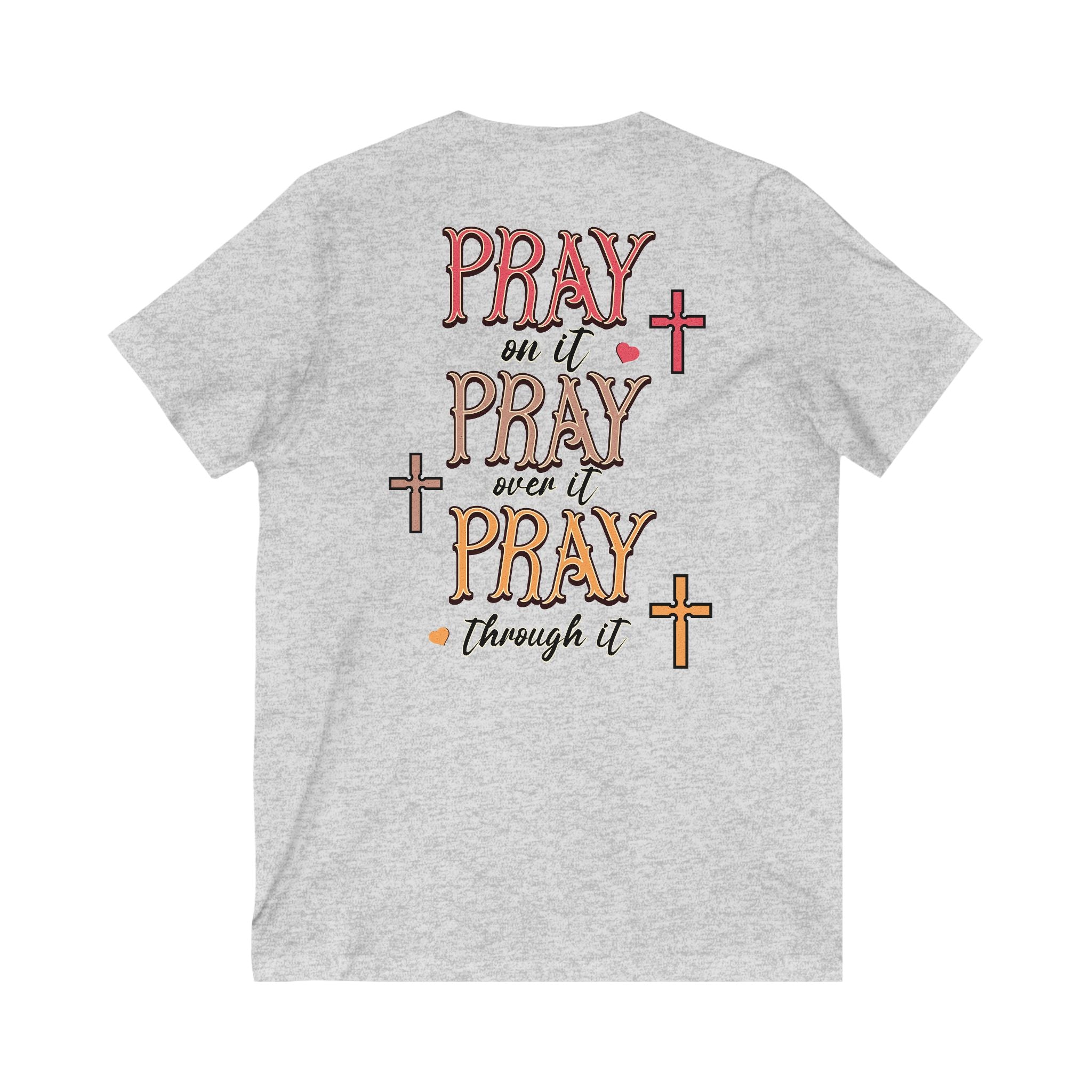 Praying Woman Tee V-Neck