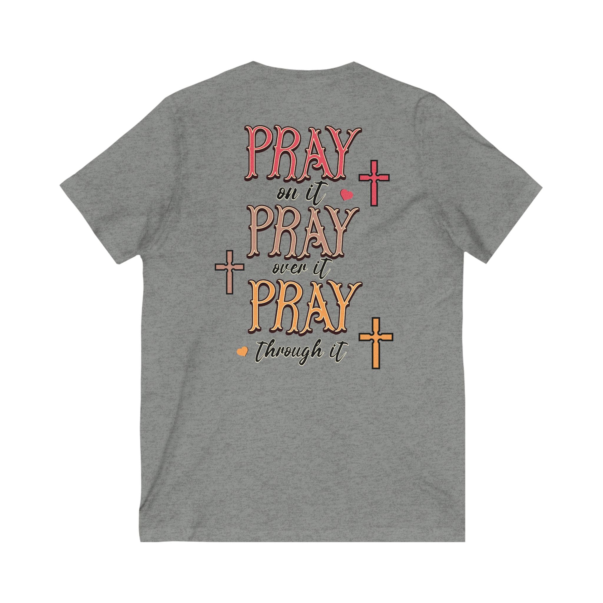 Praying Woman Tee V-Neck