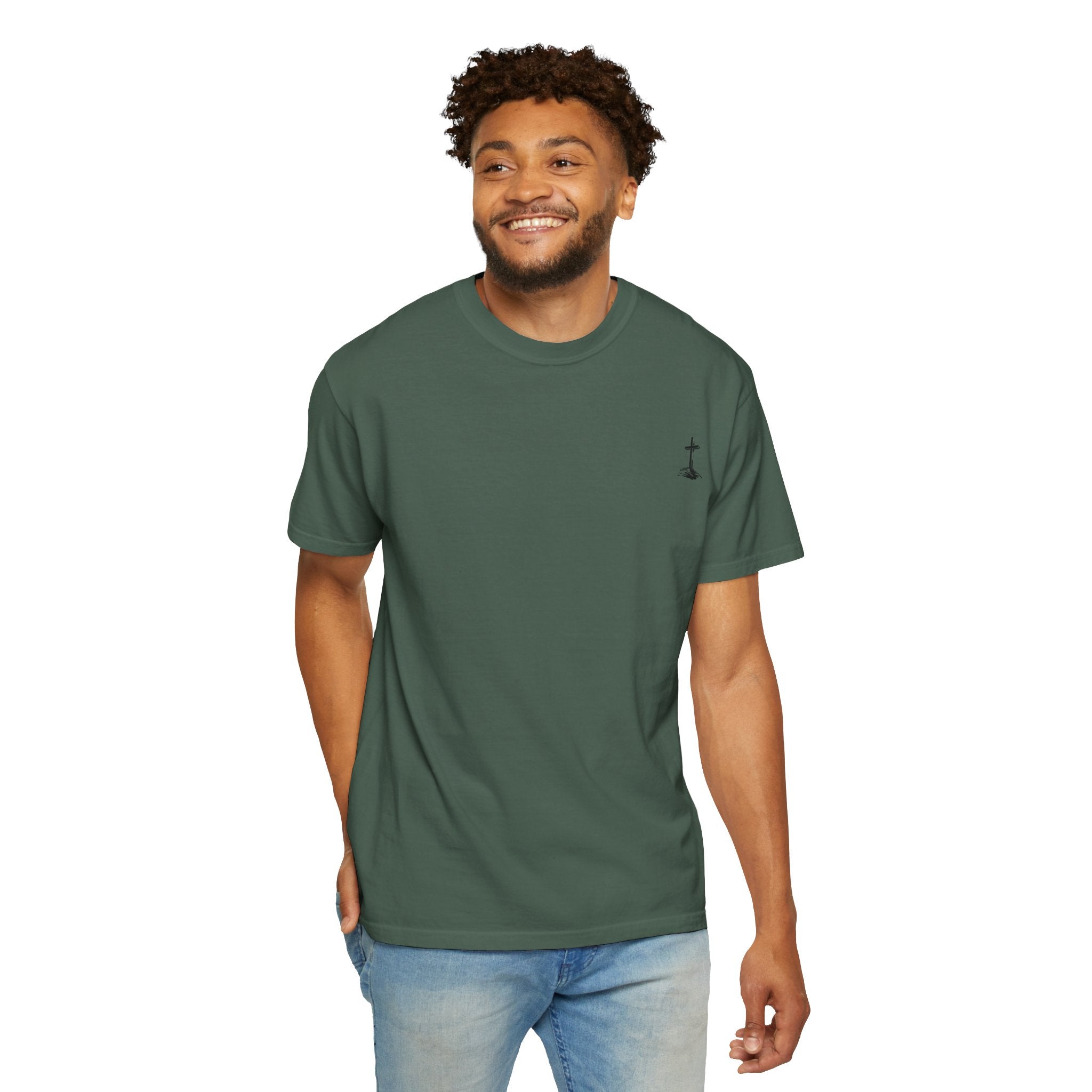 Men's Tee Scripture Verse Act Justly Love Mercy Walk Humbly