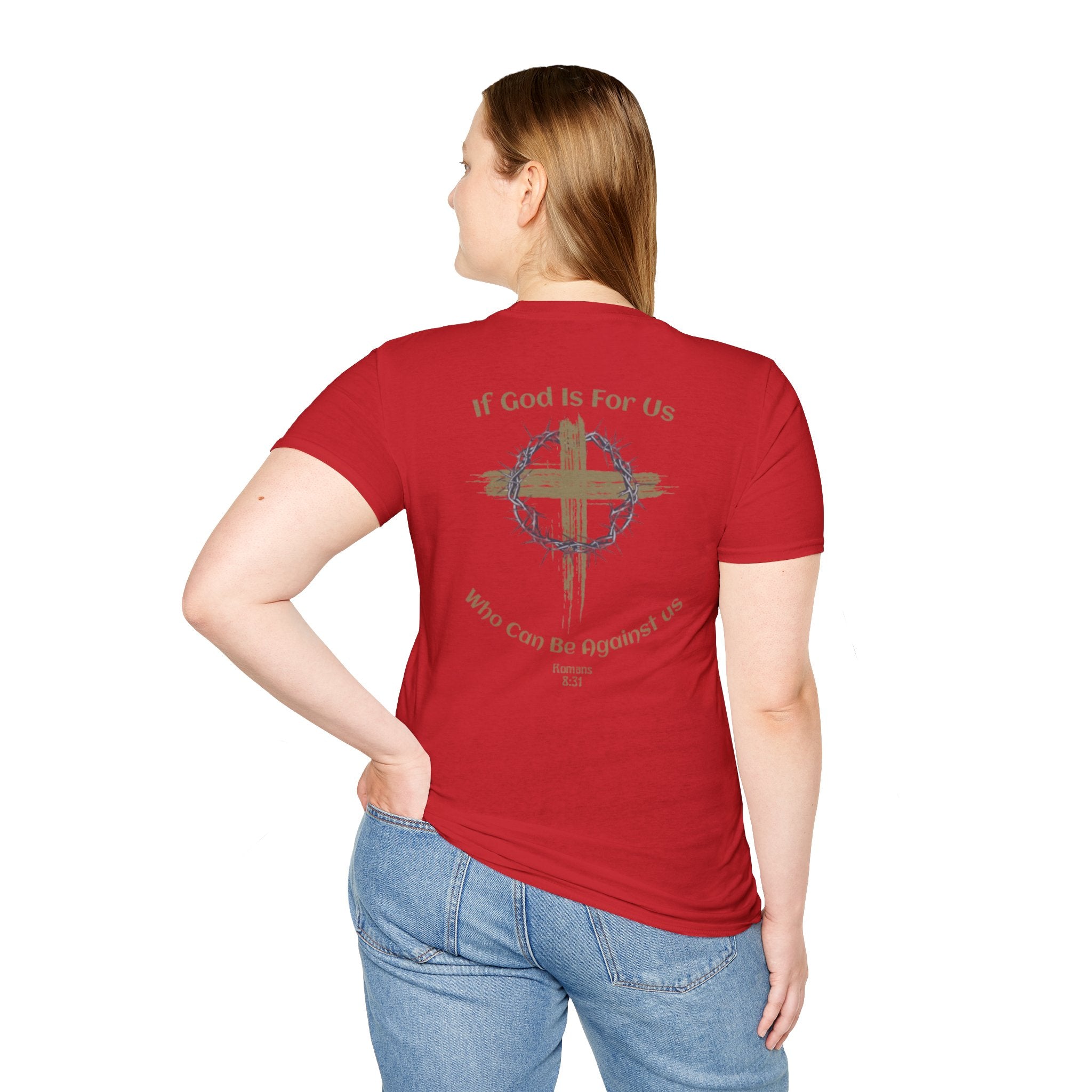 Faith Quote T-Shirt - If God Is For Us