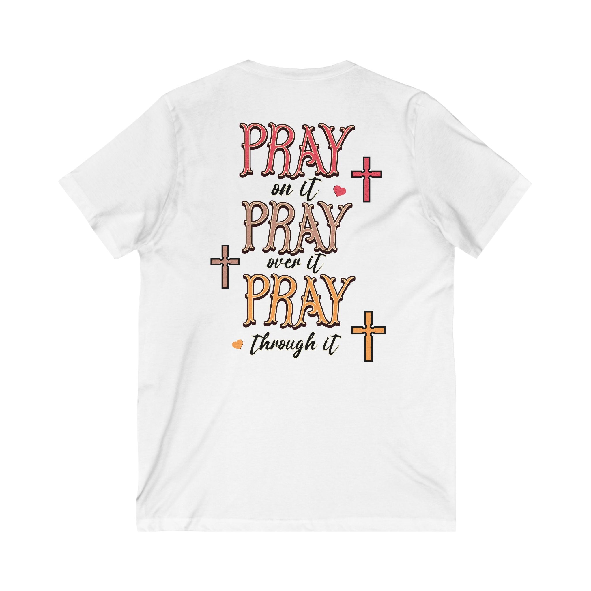 Praying Woman Tee V-Neck