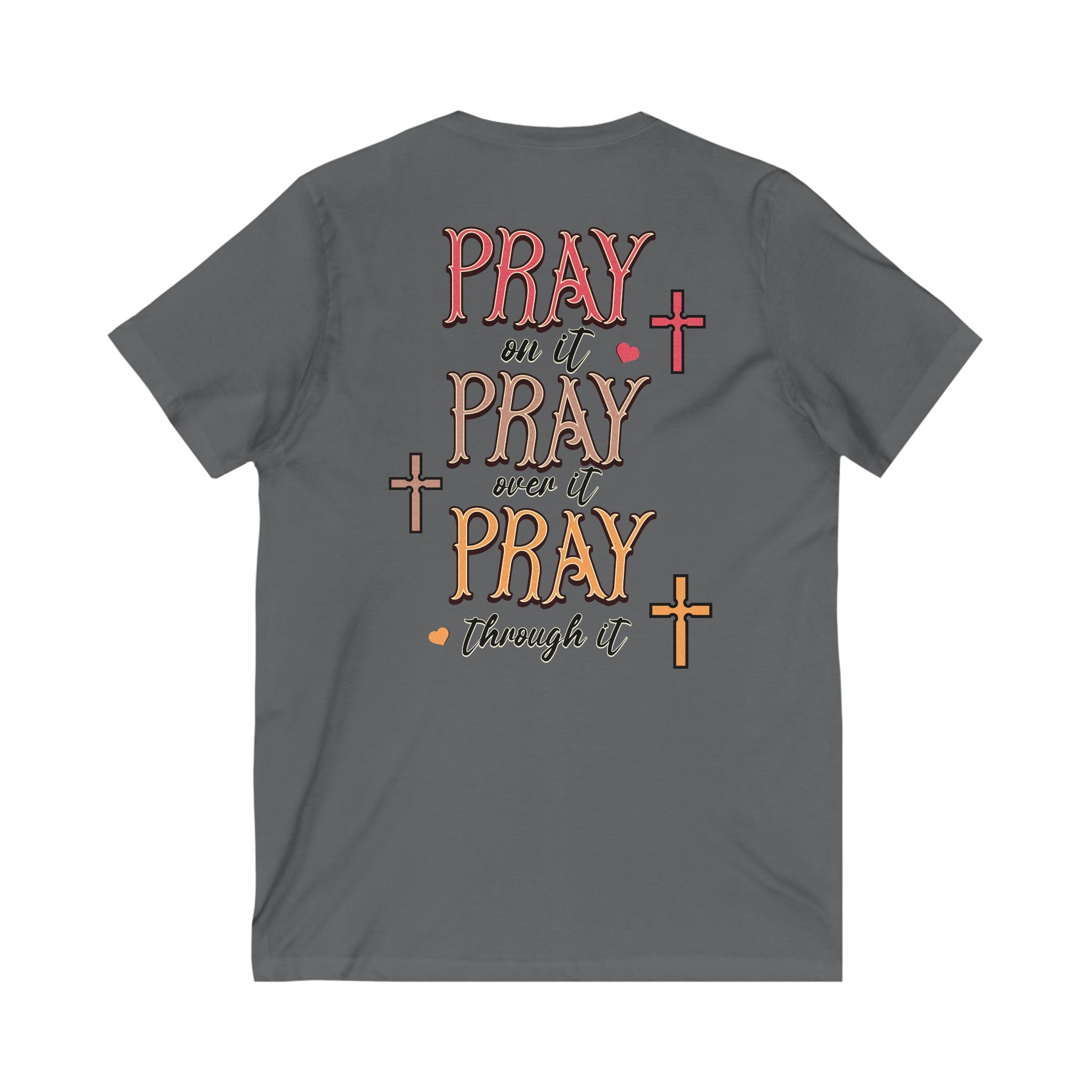 Praying Woman Tee V-Neck