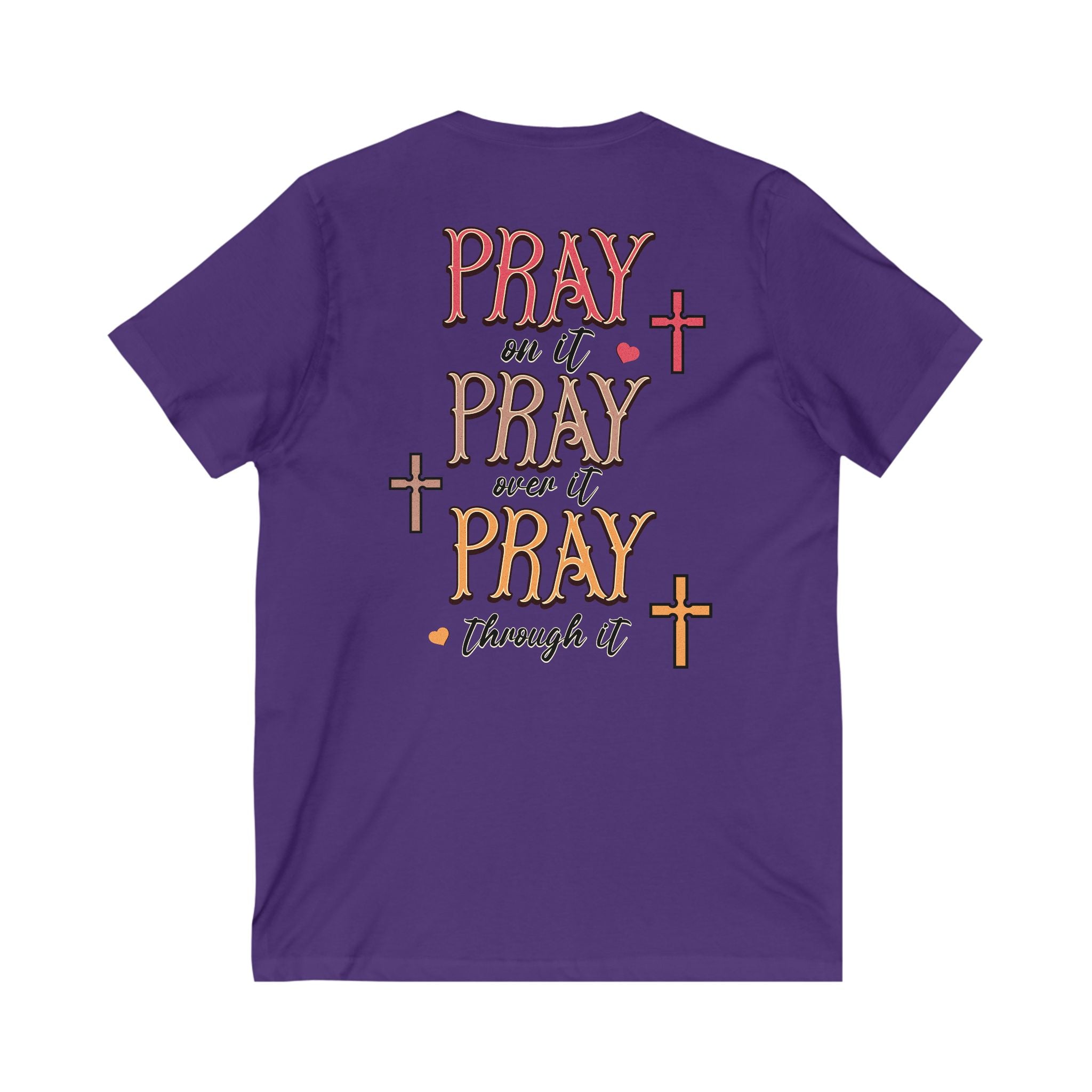 Praying Woman Tee V-Neck