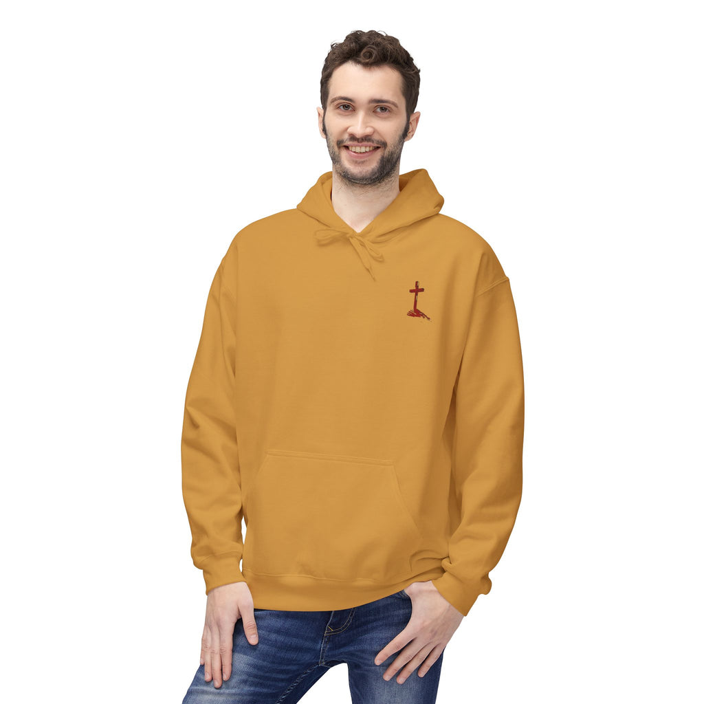 Christian Hoodie - Be Strong in the Lord Design