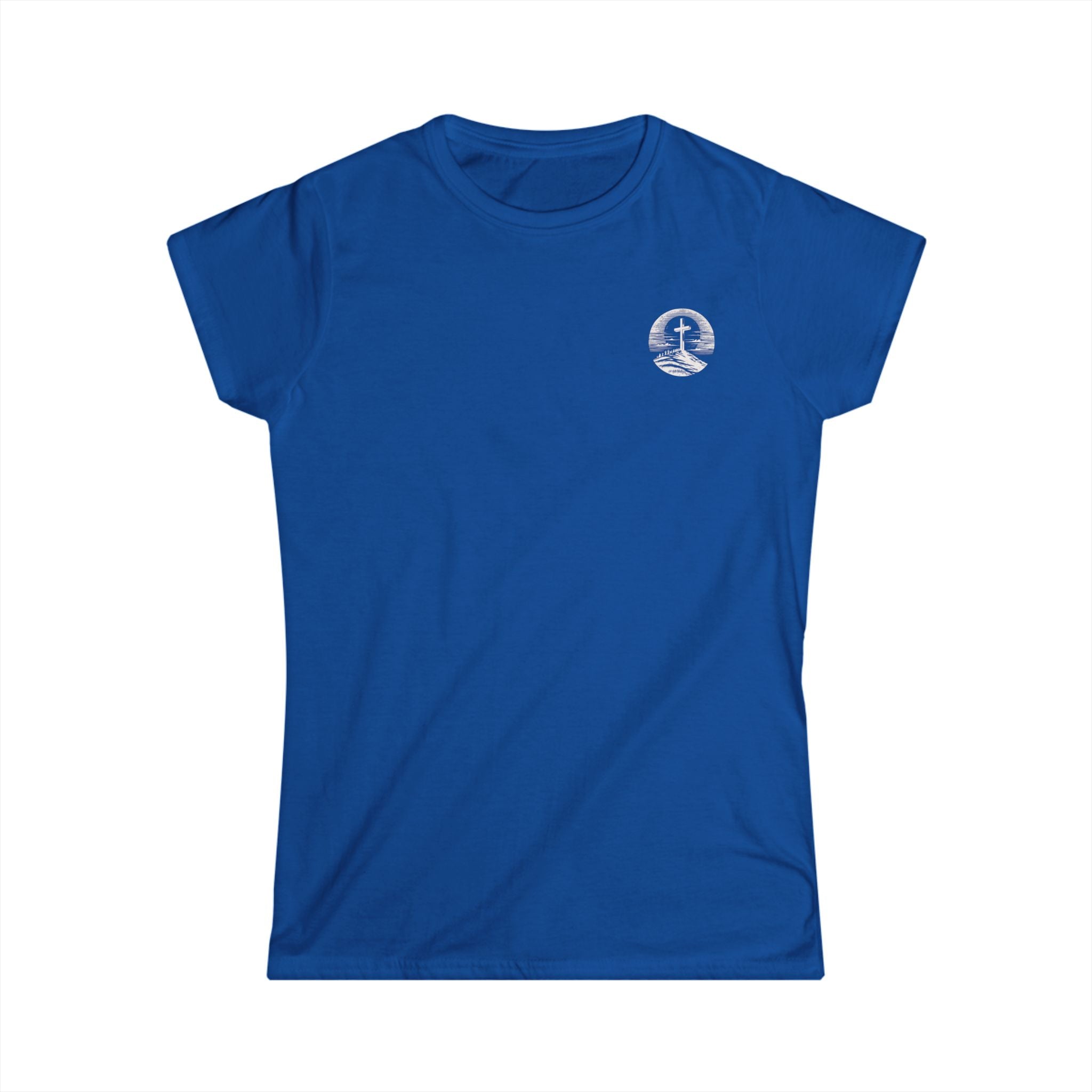 Women's Tee - Be Strong and Courageous Graphic