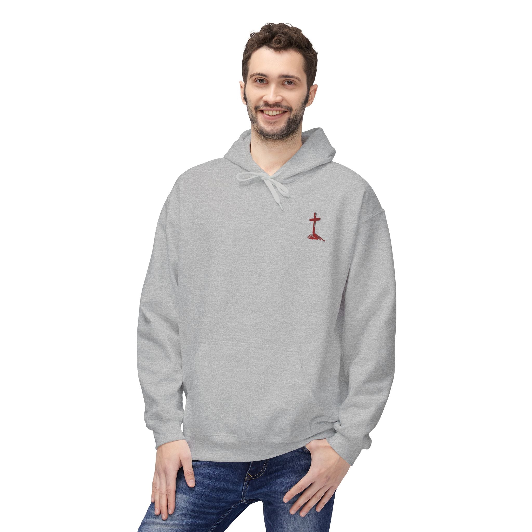 Christian Hoodie - Be Strong in the Lord Design
