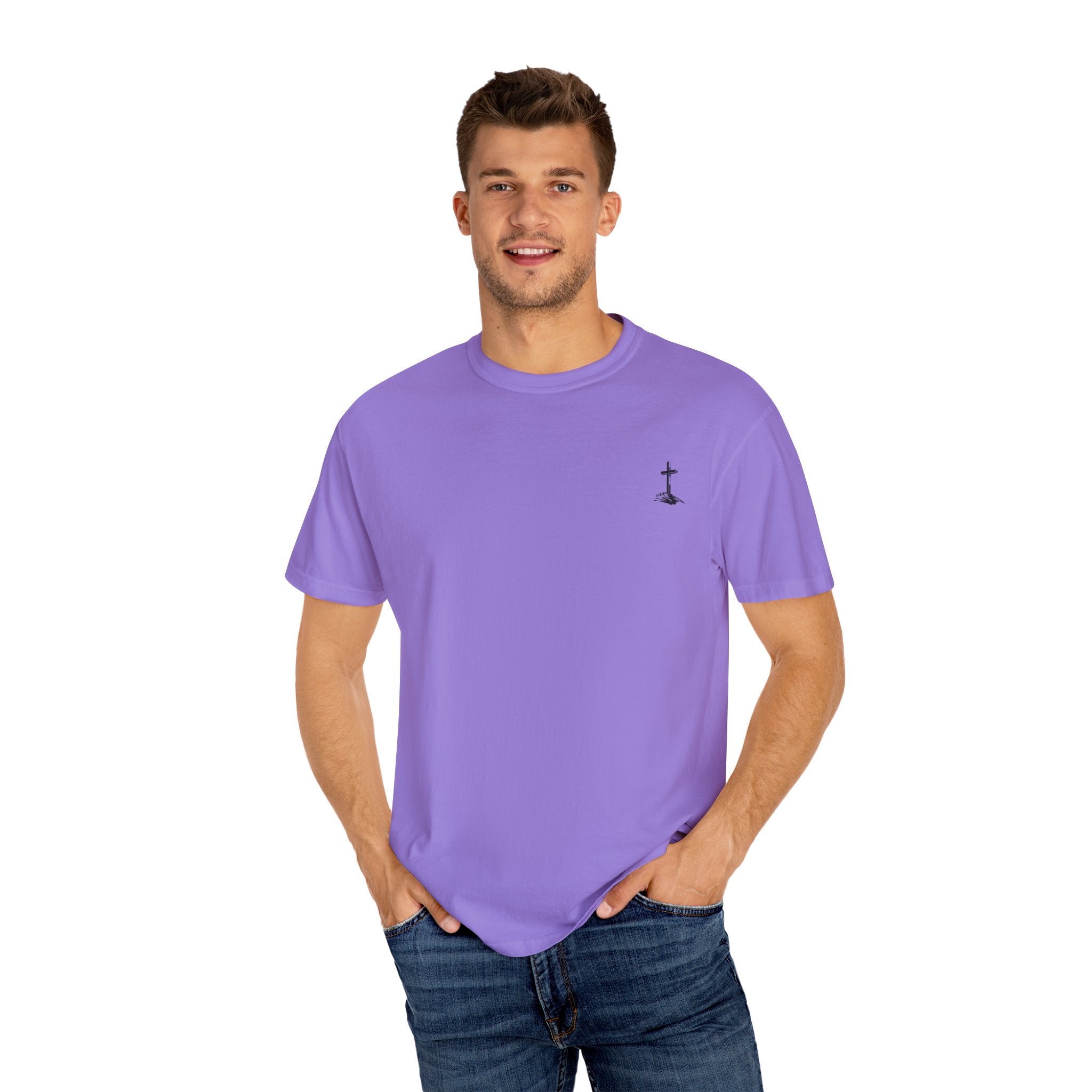 Men's Tee Scripture Verse Act Justly Love Mercy Walk Humbly