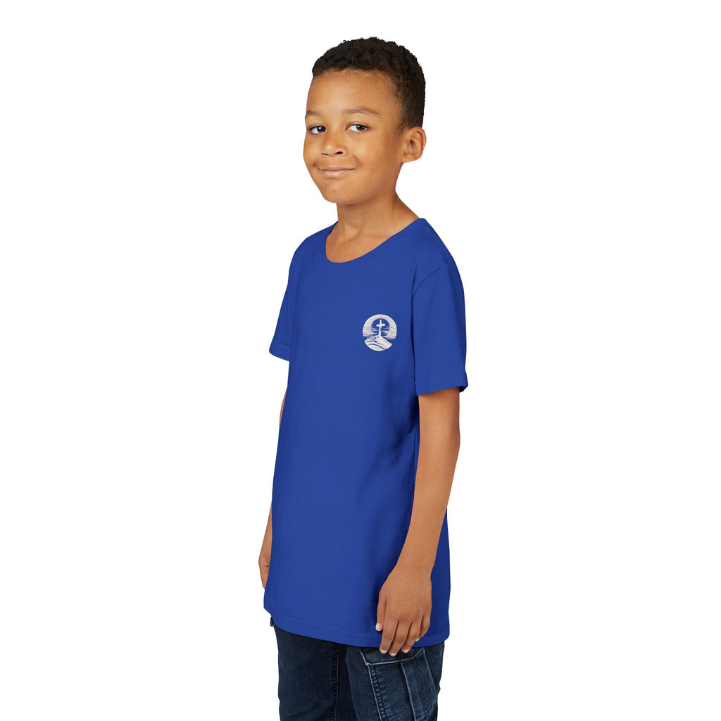 Youth Tee Be Strong and Courageous Faith T-Shirt