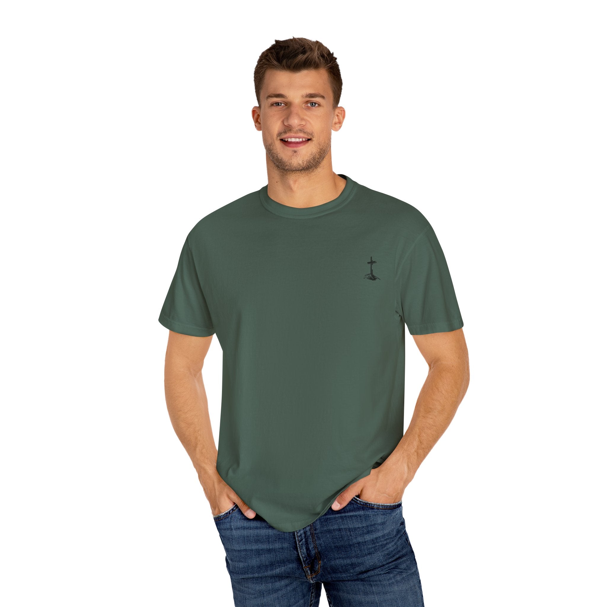Men's Tee Scripture Verse Act Justly Love Mercy Walk Humbly