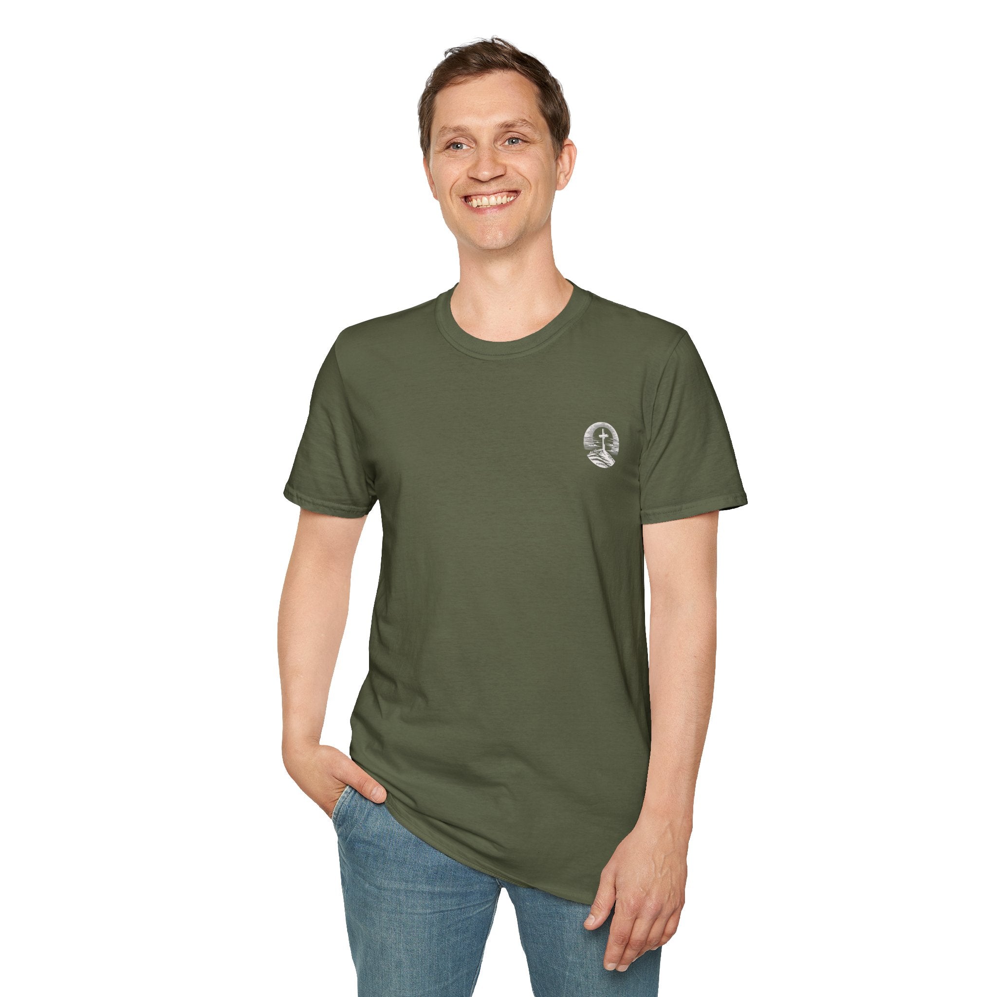 Be Strong And Courageous  Inspirational Tee