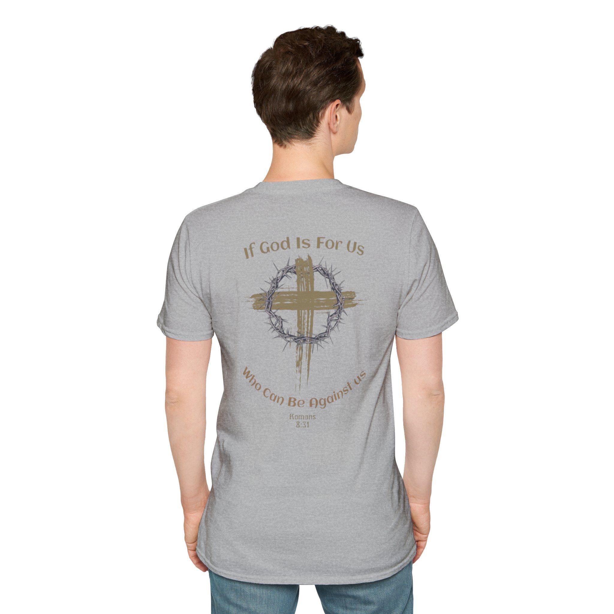 Faith Quote T-Shirt - If God Is For Us