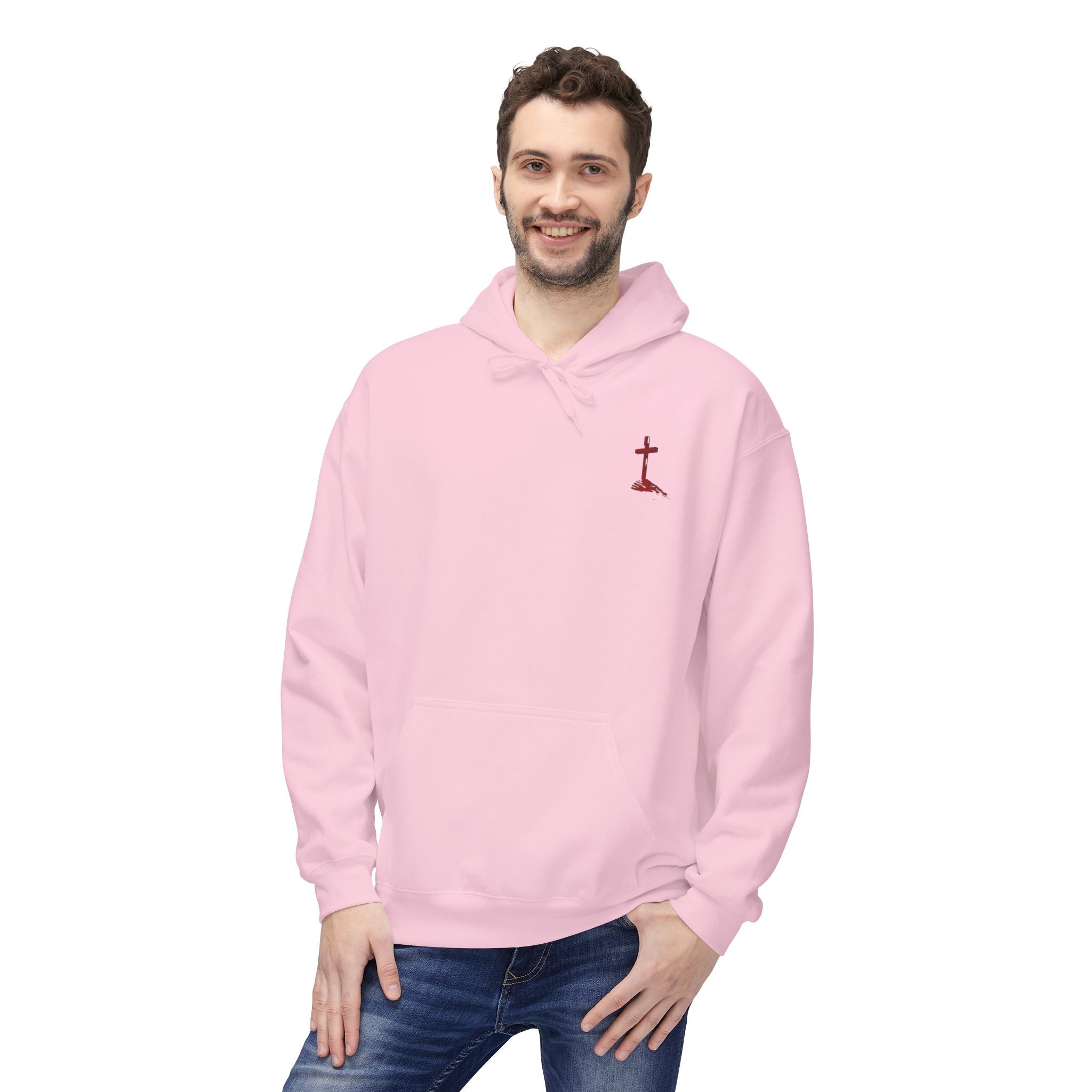 Christian Hoodie - Be Strong in the Lord Design