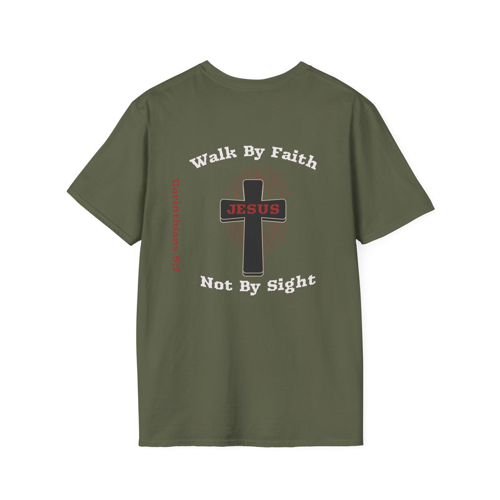 Walk By Faith Not By Sight Woman Tee - T-Shirt