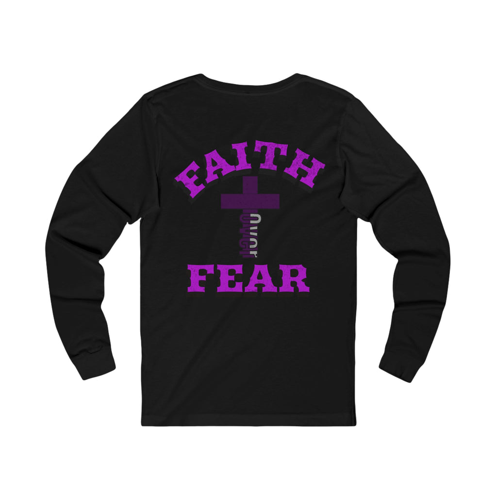 Faith Over Fear Women Tee - Long Sleeve