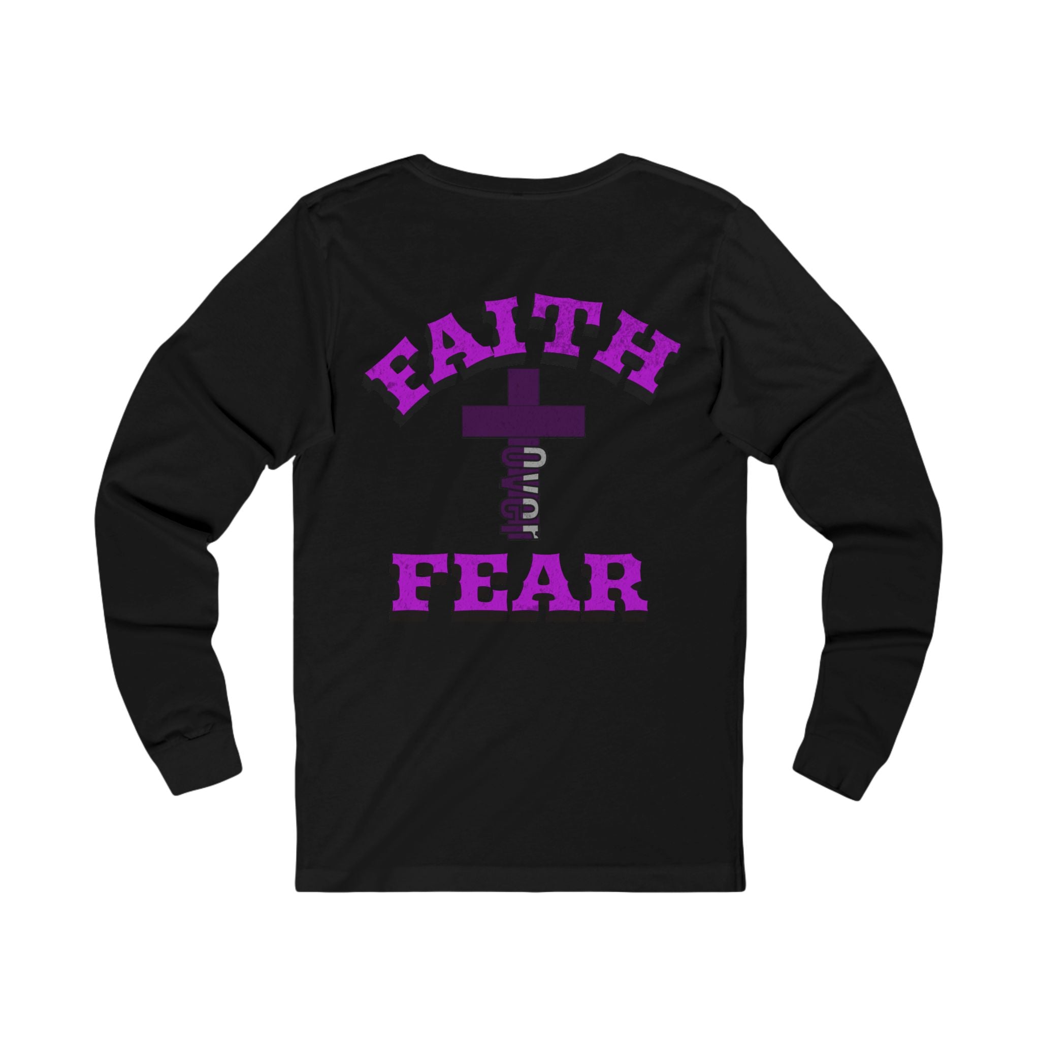 Faith Over Fear Women Tee - Long Sleeve