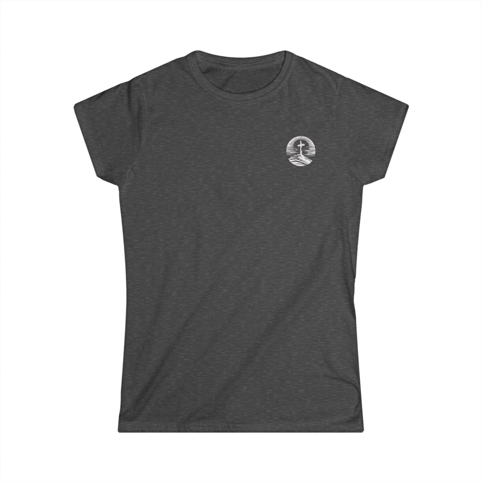 Women's Tee - Be Strong and Courageous Graphic