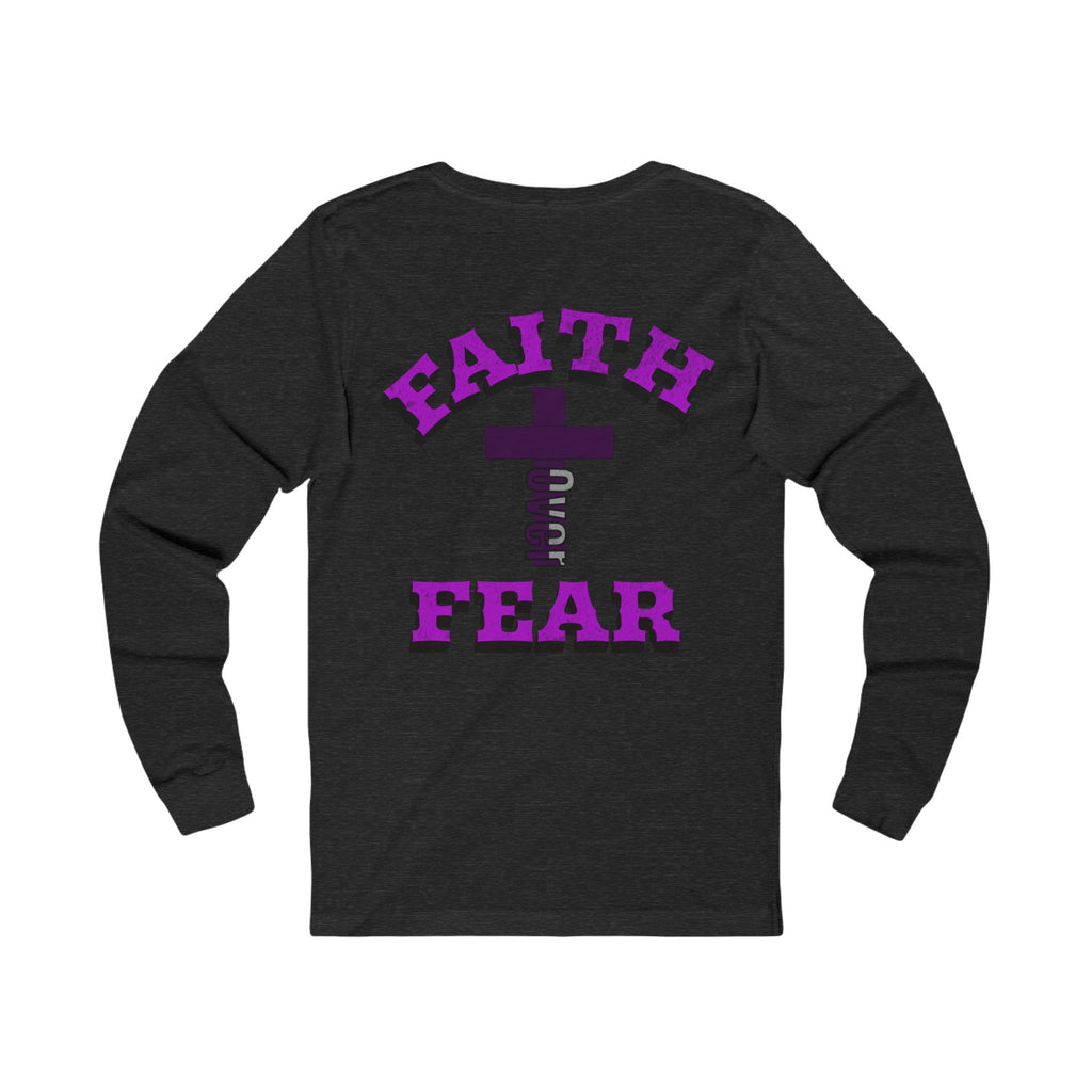 Faith Over Fear Women Tee - Long Sleeve