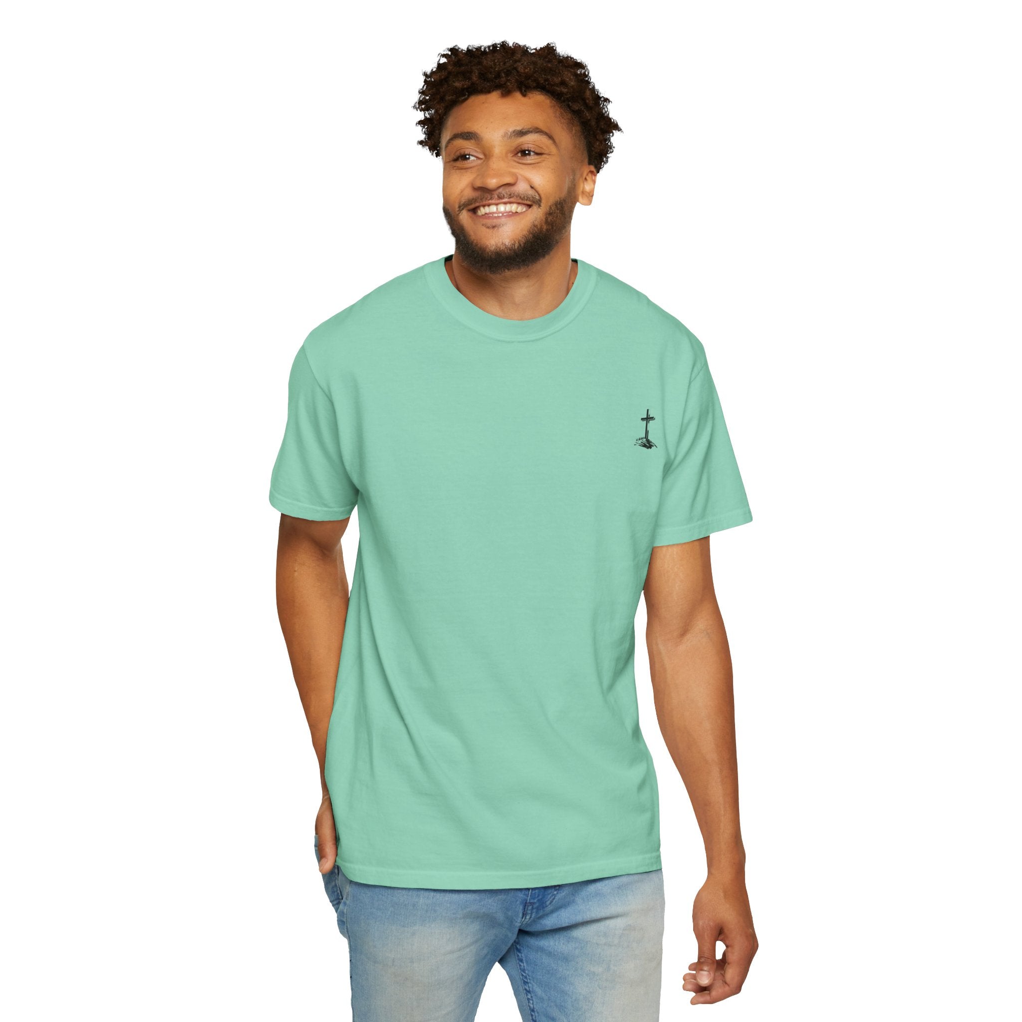 Men's Tee Scripture Verse Act Justly Love Mercy Walk Humbly