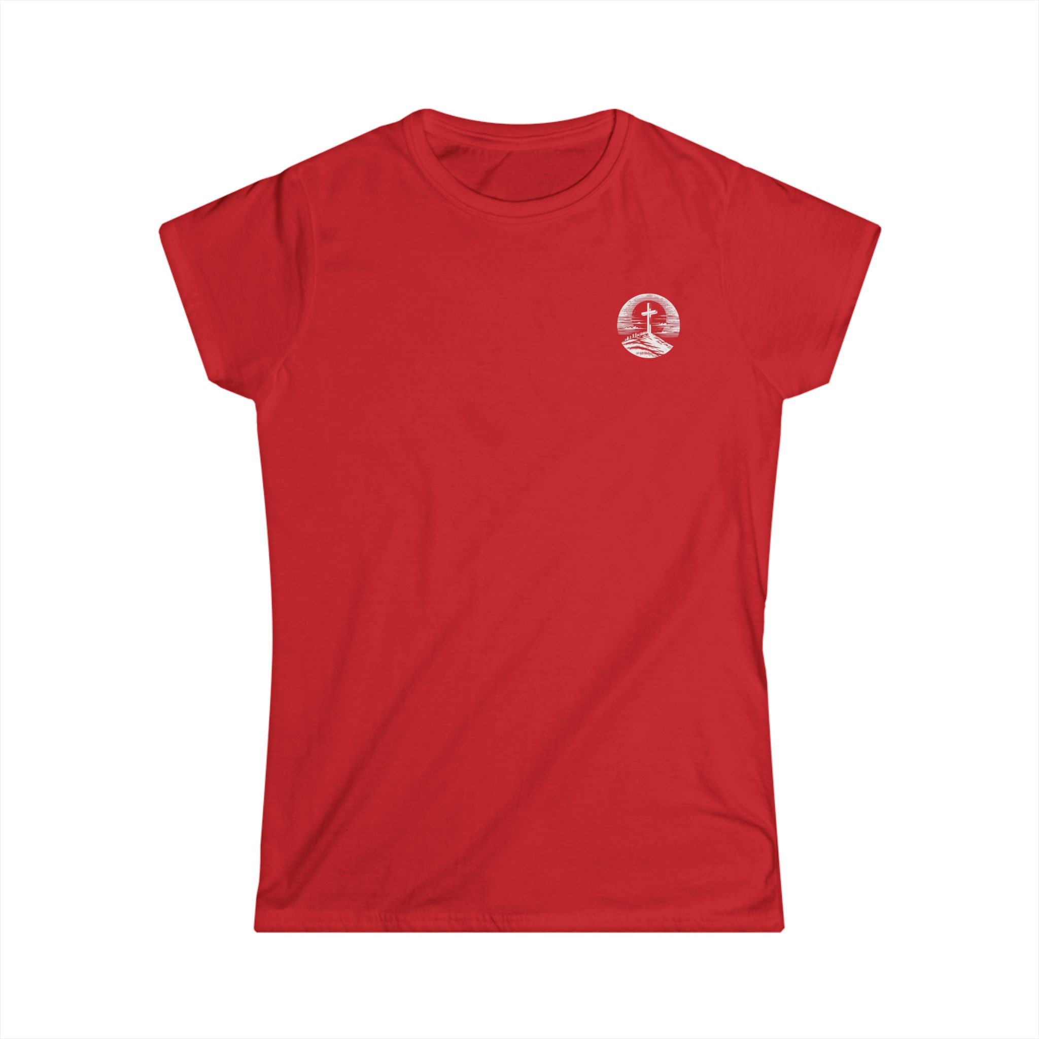 Women's Tee - Be Strong and Courageous Graphic