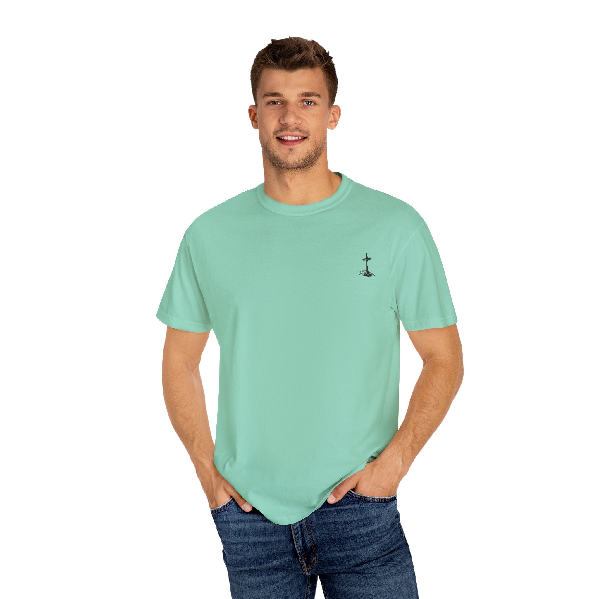 Men's Tee Scripture Verse Act Justly Love Mercy Walk Humbly