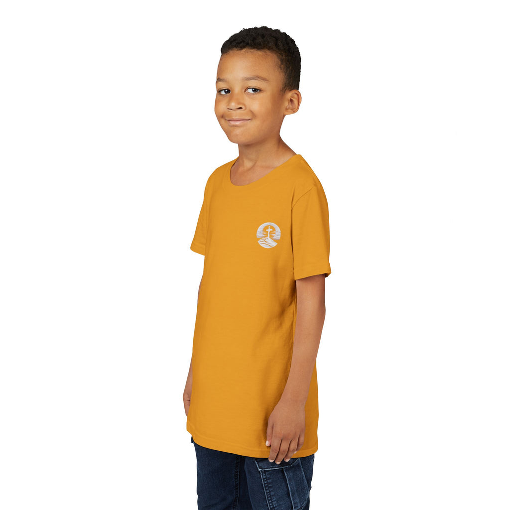 Youth Tee Be Strong and Courageous Faith T-Shirt