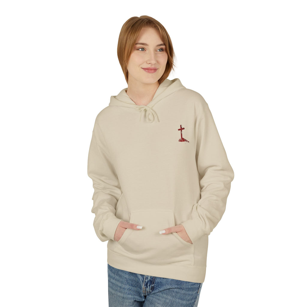 Christian Hoodie - Be Strong in the Lord Design
