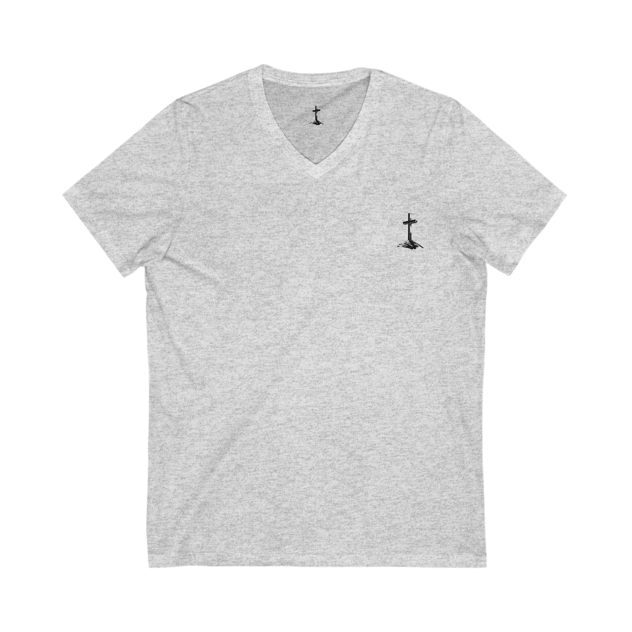 V-Neck Tee - Be Strong in the Lord