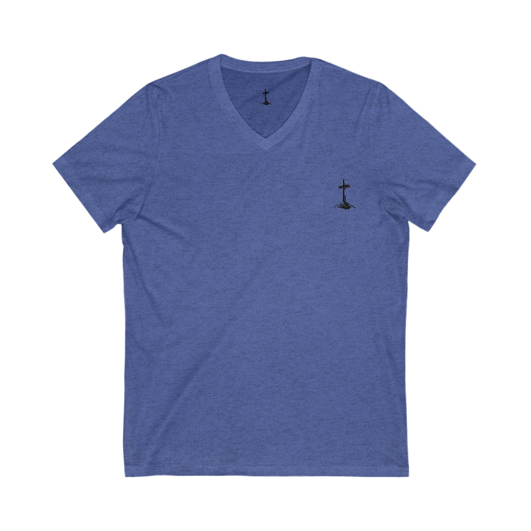 V-Neck Tee - Be Strong in the Lord