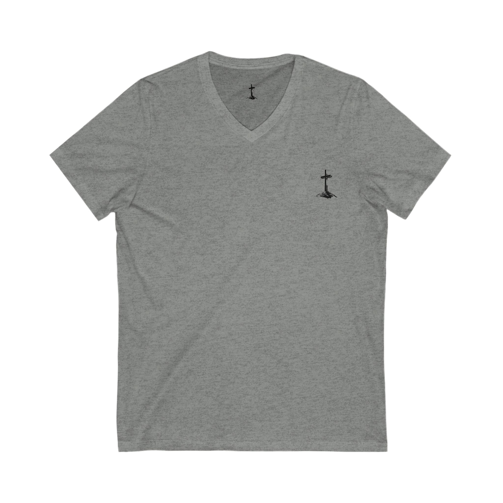 V-Neck Tee - Be Strong in the Lord