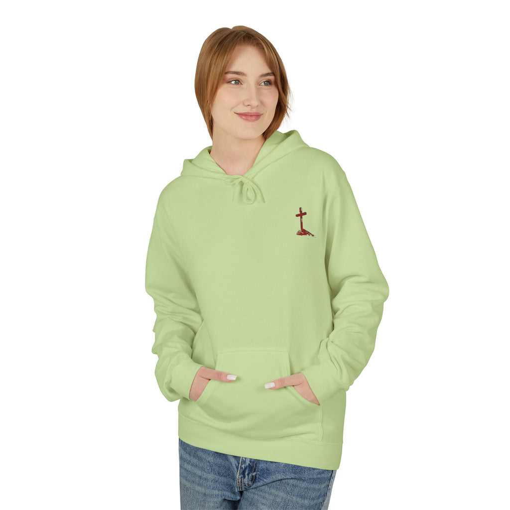 Christian Hoodie - Be Strong in the Lord Design