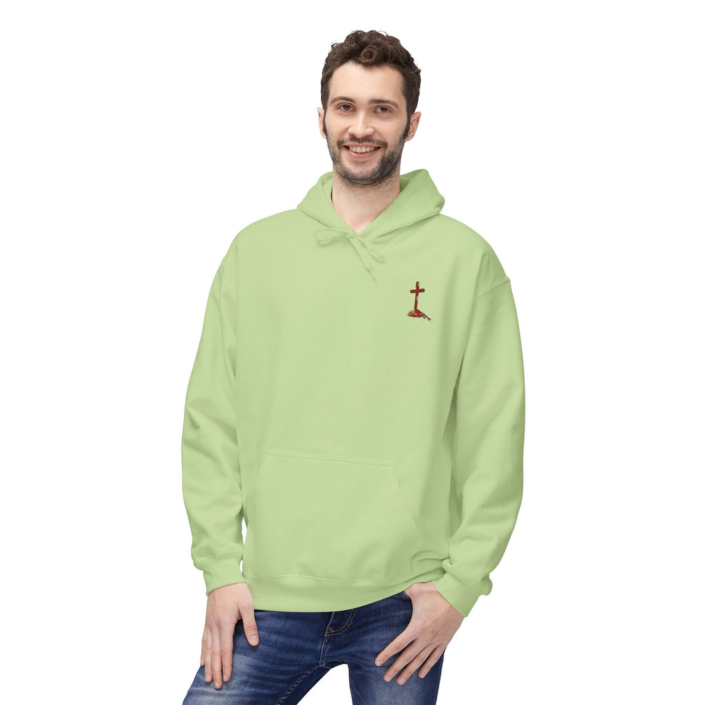 Christian Hoodie - Be Strong in the Lord Design
