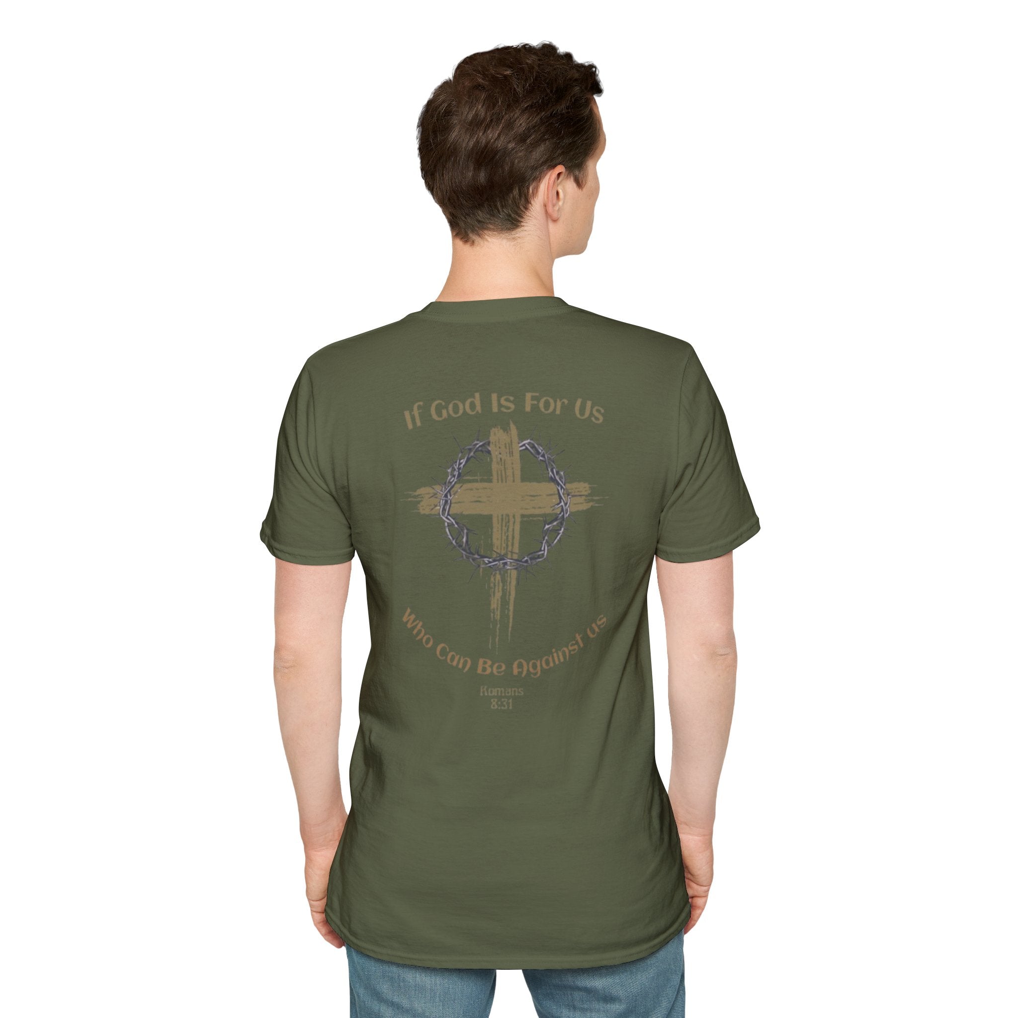 Faith Quote T-Shirt - If God Is For Us