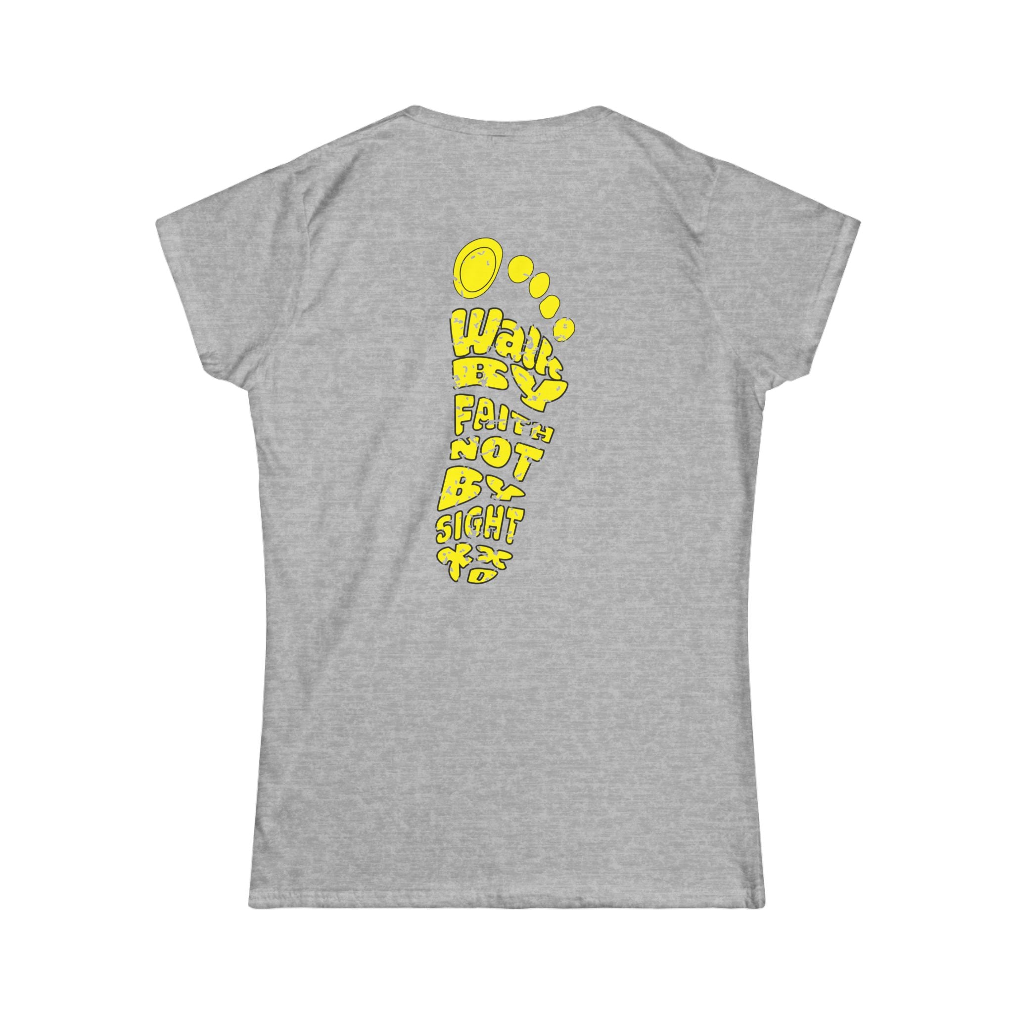 Walk By Faith Woman T-shirt