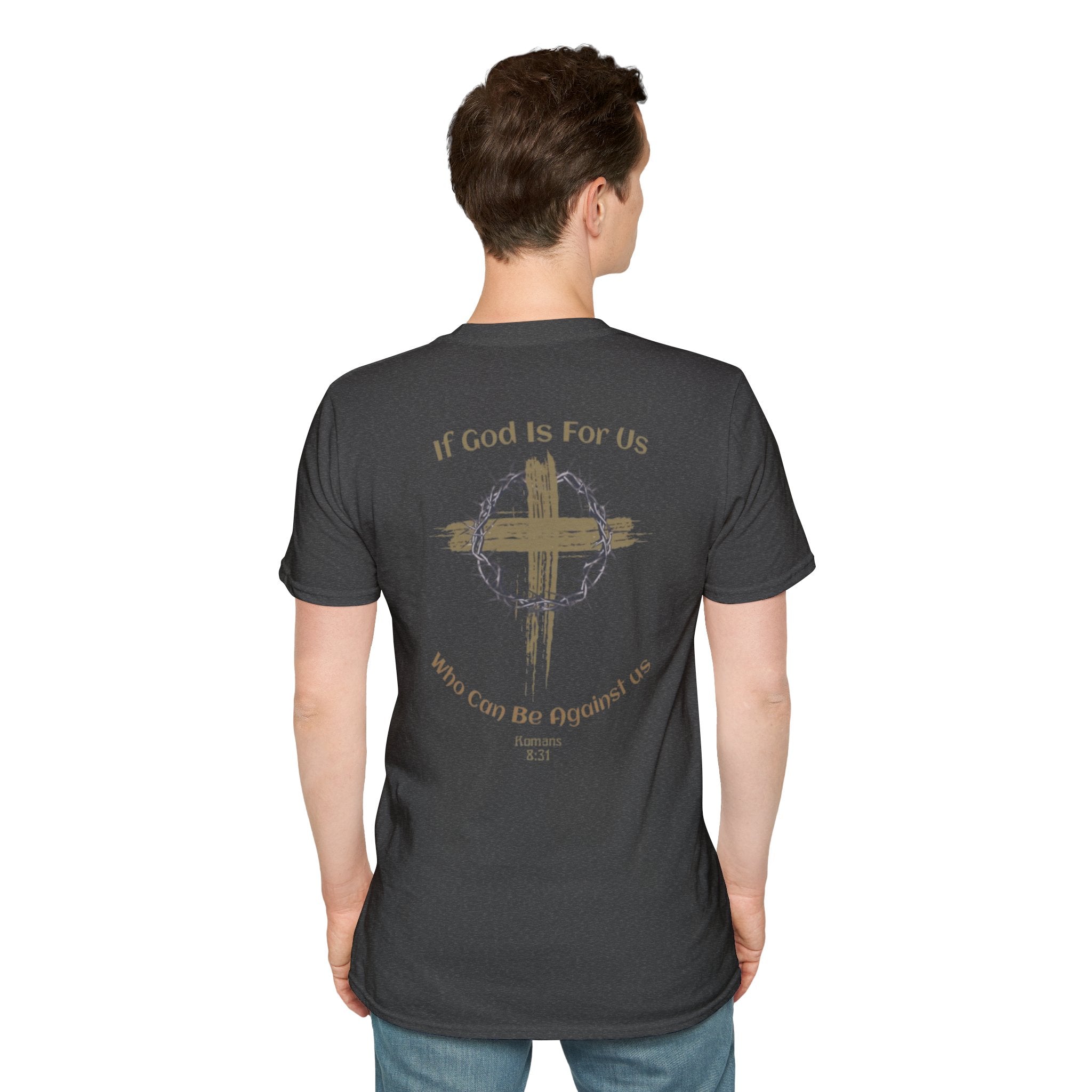 Faith Quote T-Shirt - If God Is For Us