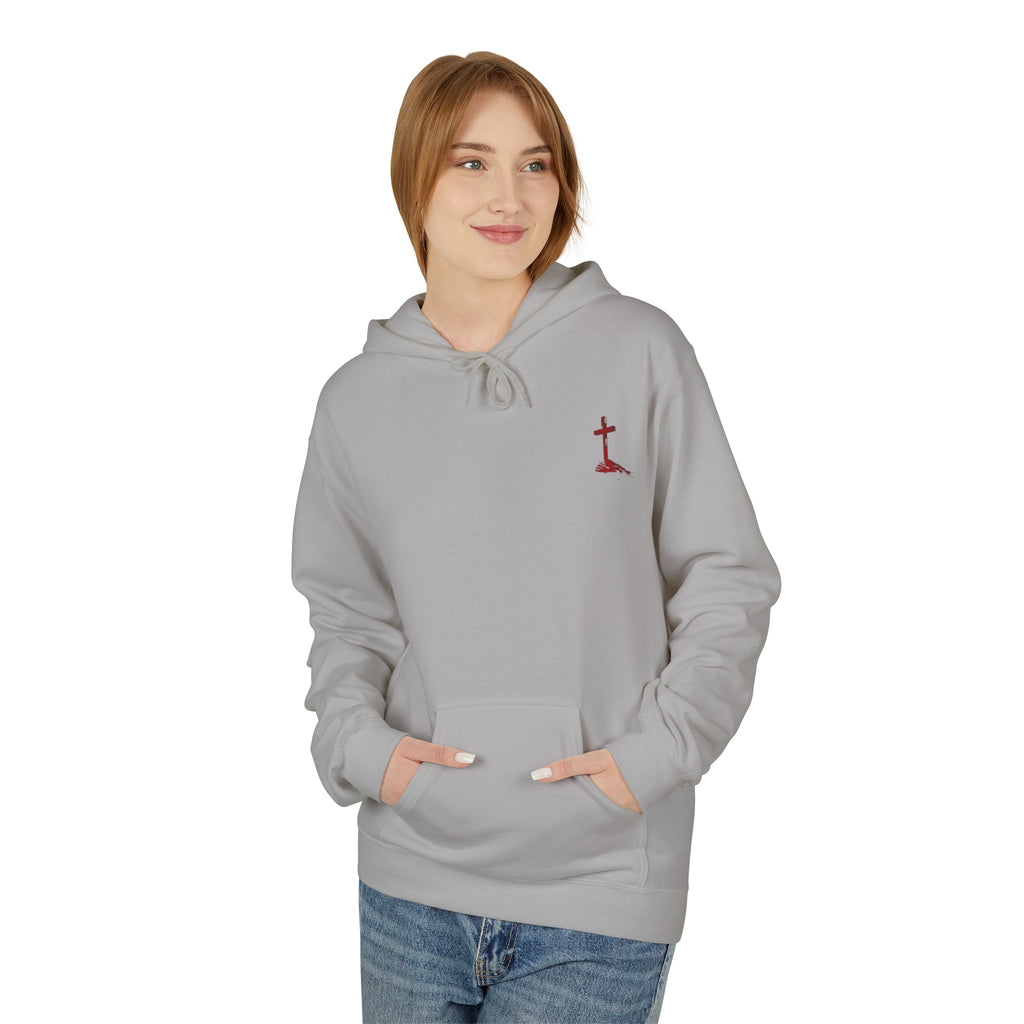 Christian Hoodie - Be Strong in the Lord Design