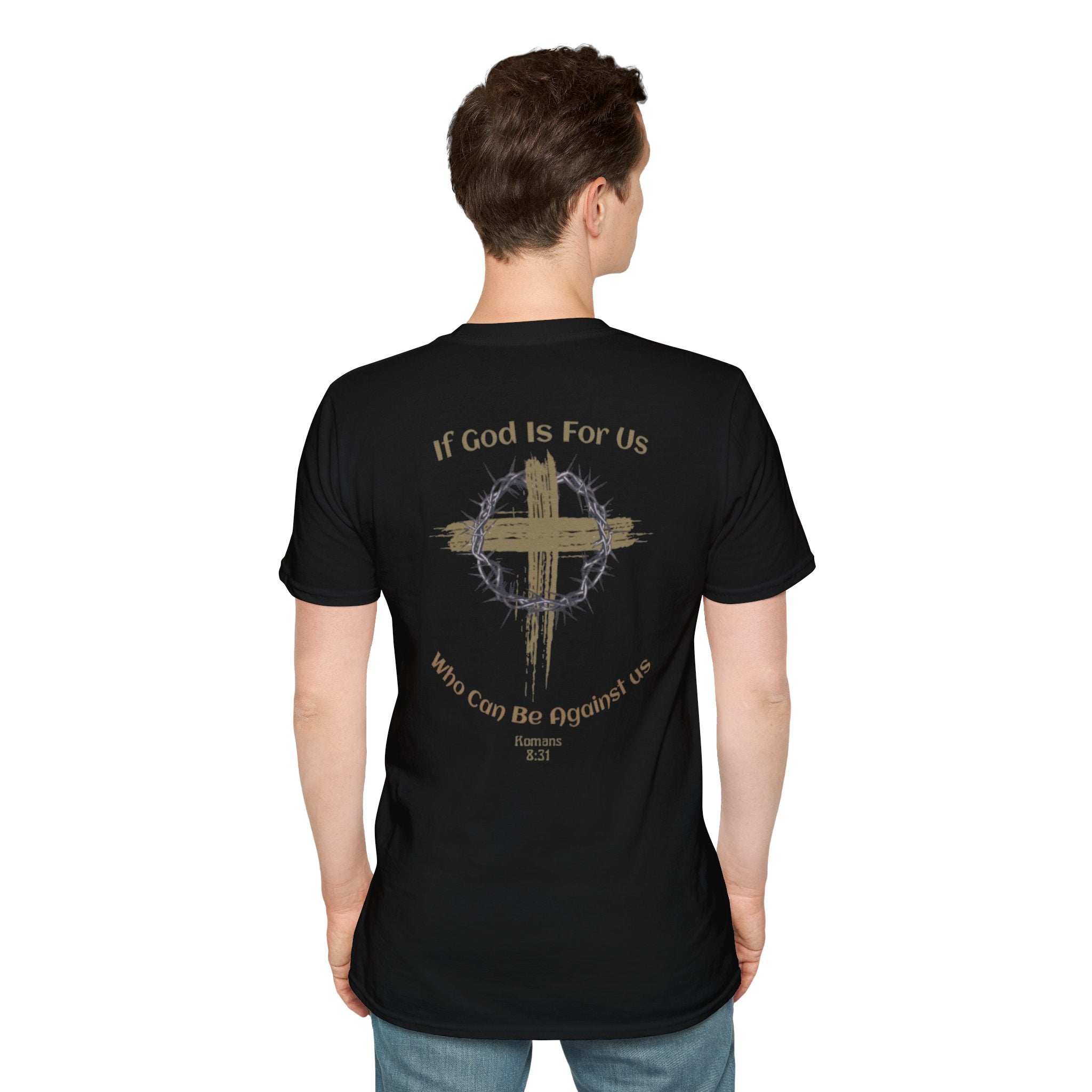 Faith Quote T-Shirt - If God Is For Us