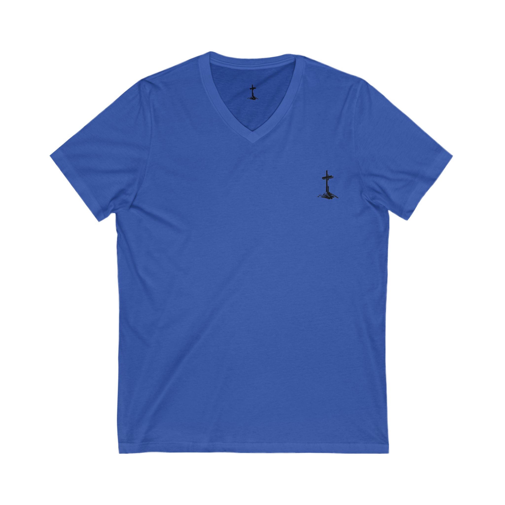 V-Neck Tee - Be Strong in the Lord